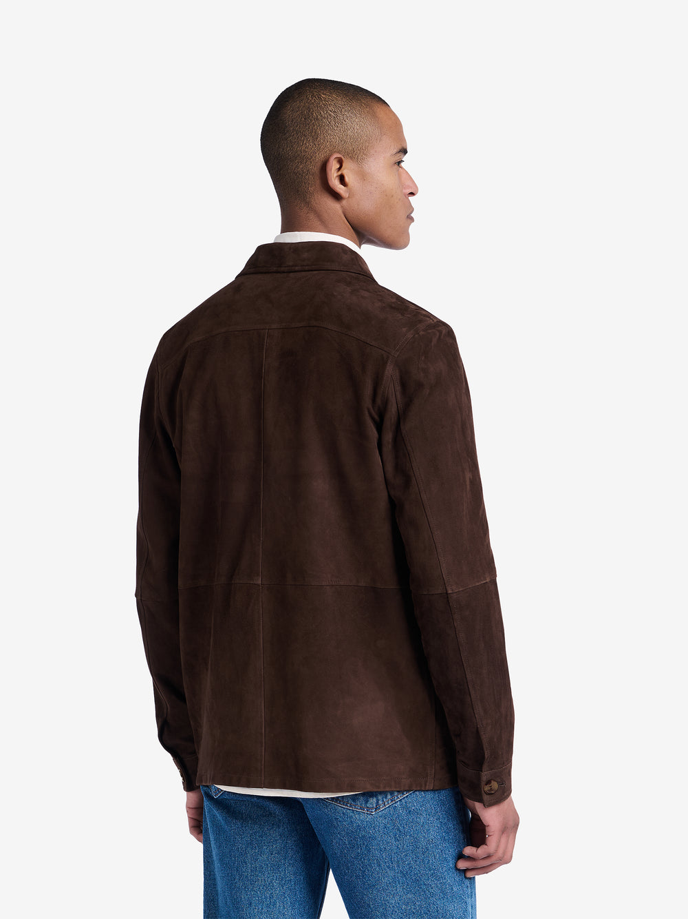 Philly Suede Worker Jacket OW30057-DBR