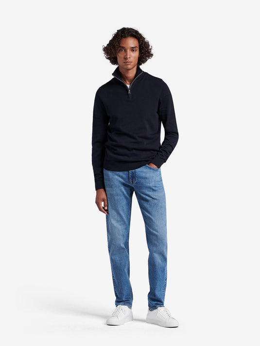 Yamane Midweight Denim Cotton-Stretch PA20089-LBL