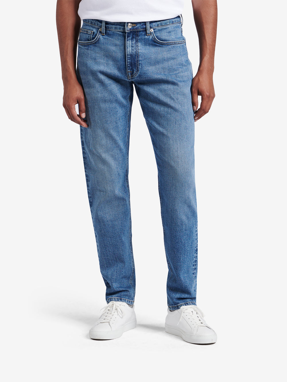 Yamane Midweight Denim Cotton-Stretch PA20089-LBL