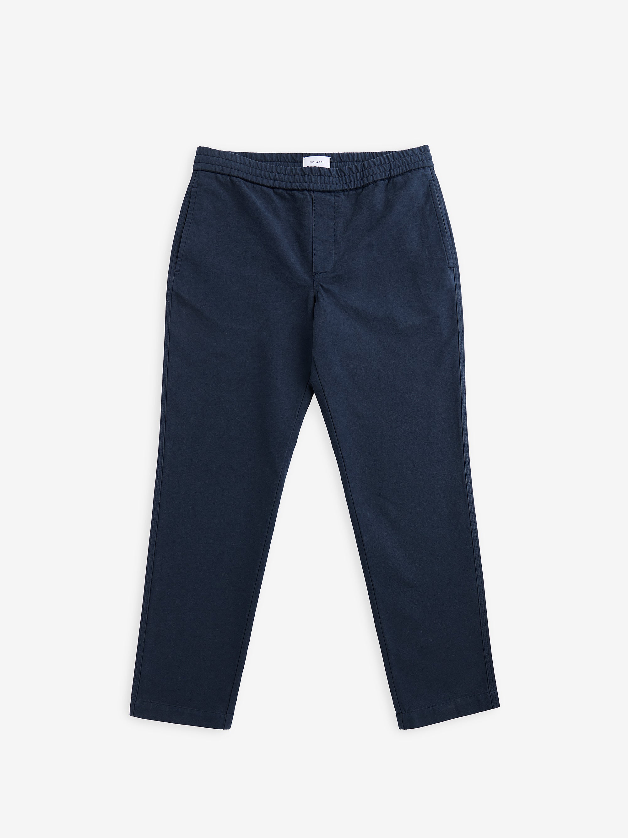 Alex Navy Relaxed Trousers | No Label