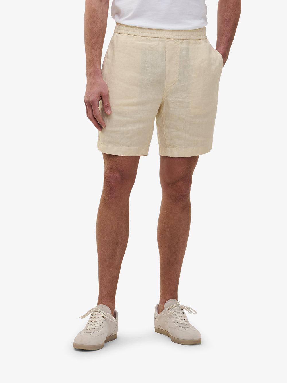 Alex Short Linen PA01008-BEI