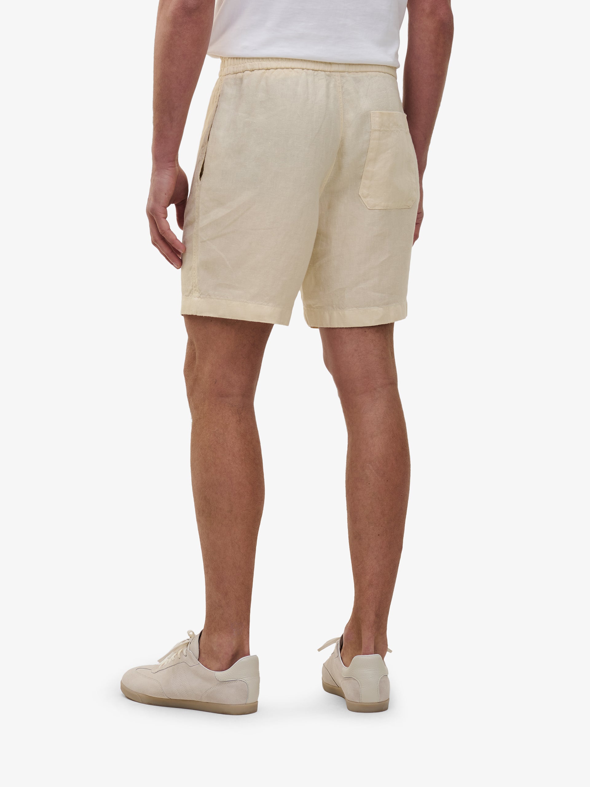 Alex Short Linen PA01008-BEI