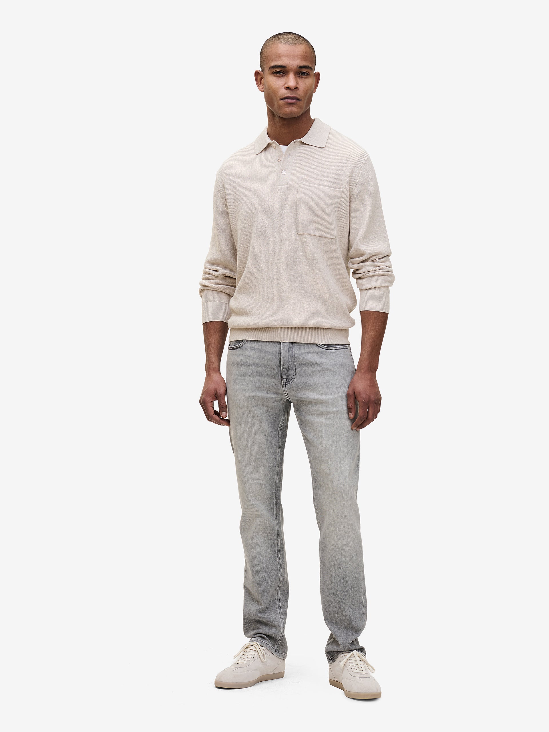 Yamane Midweight Cotton Stretch PA01011-LGR