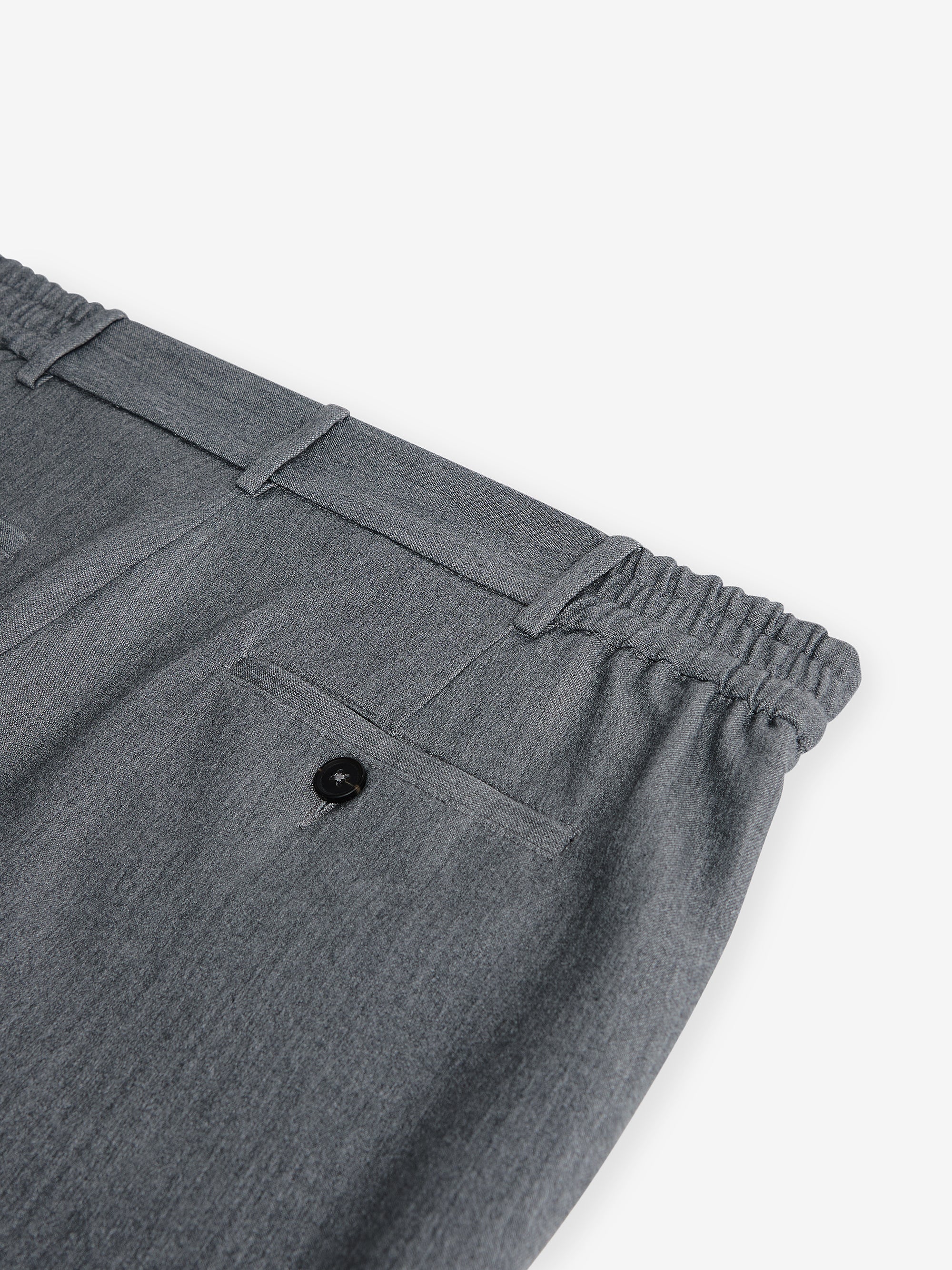 Clifton Mid Grey Heather Relaxed Pants | No Label