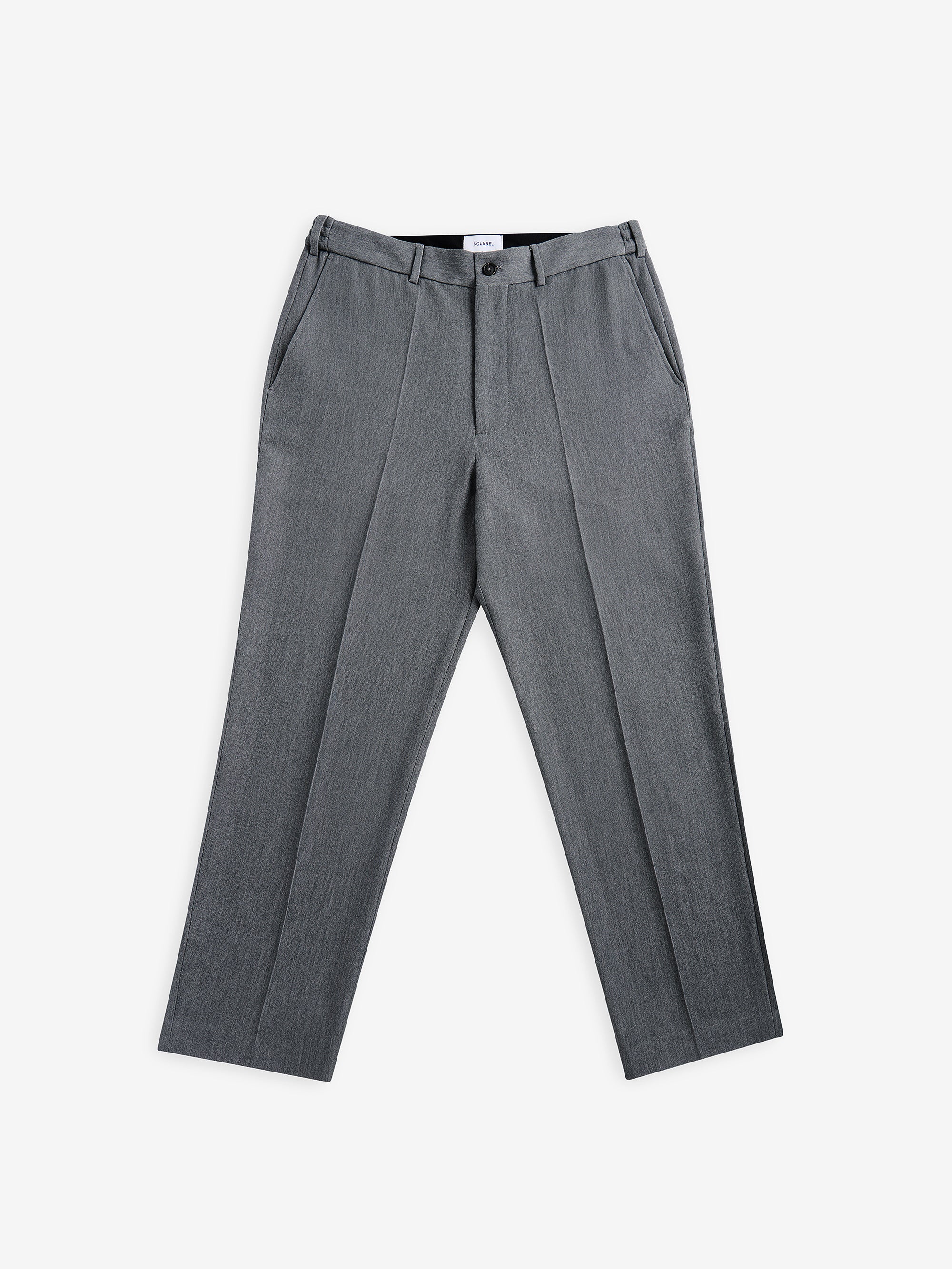 Clifton Mid Grey Heather Relaxed Pants | No Label
