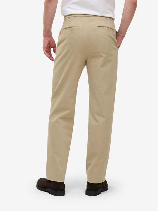 Clifton Drawstring Cotton Flannel Stretch PA01015-TAU