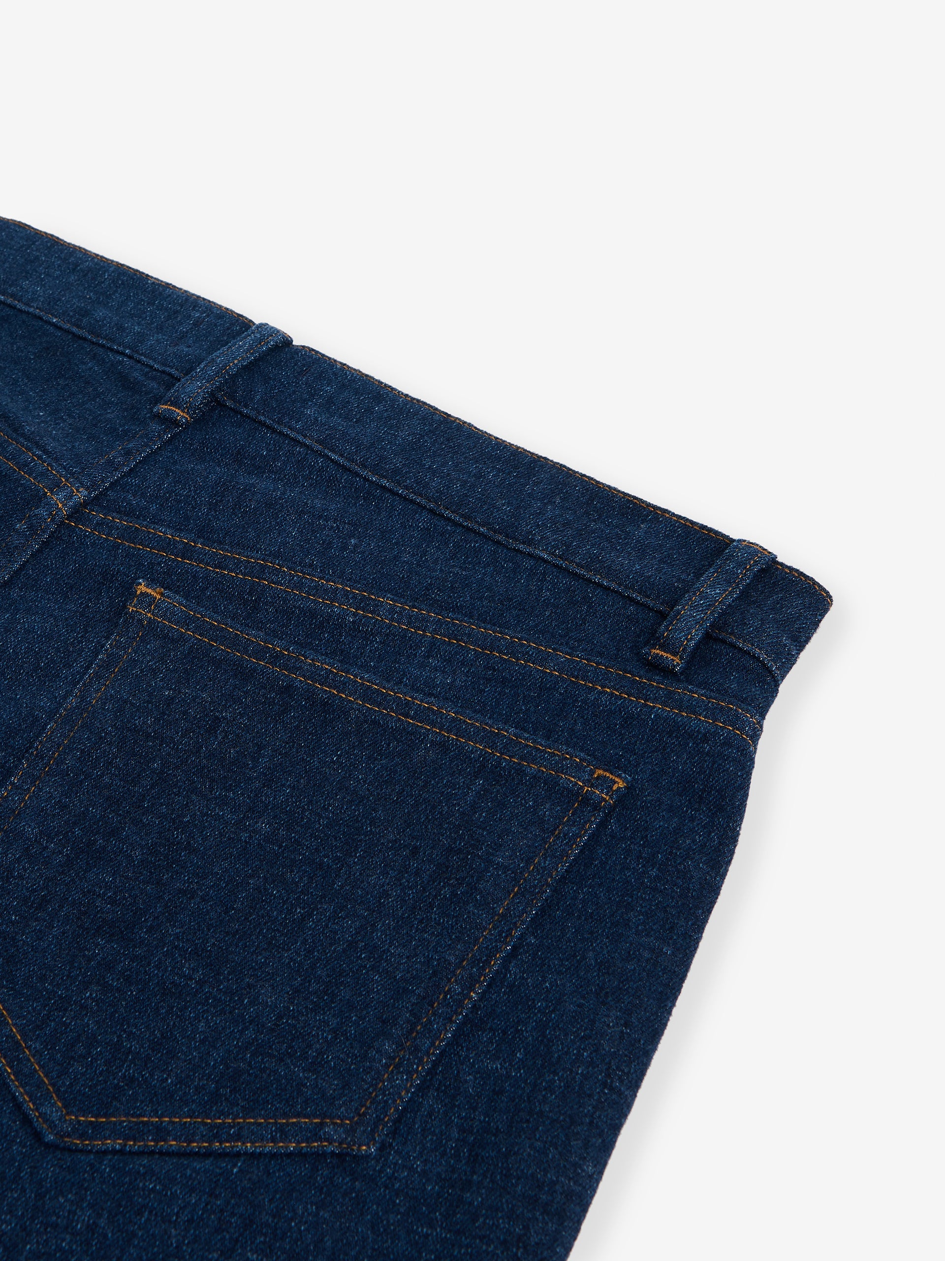 Yamane Brushed Denim Cotton-Stretch PA20132-DBL