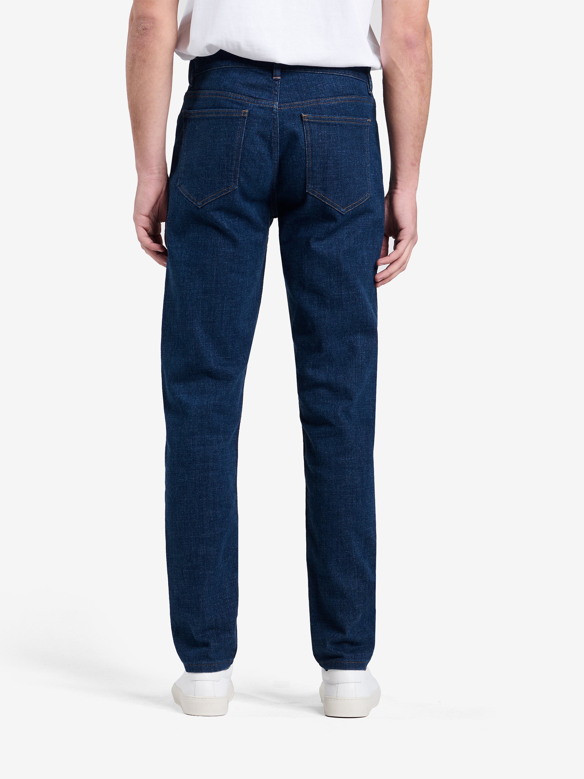 Yamane Brushed Denim Cotton-Stretch PA20132-DBL