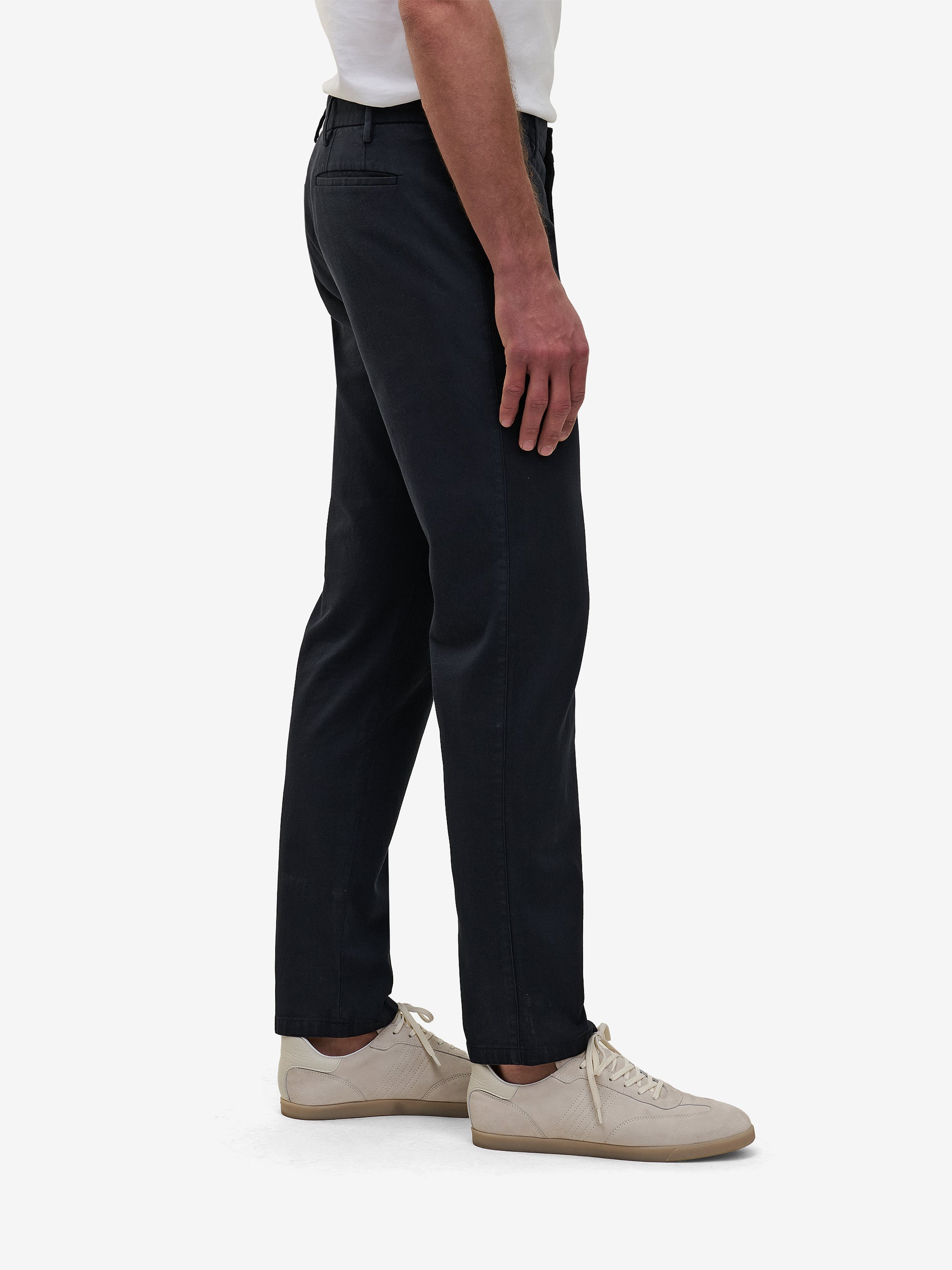 Diego Cotton-Linen Stretch PA30141-NVY