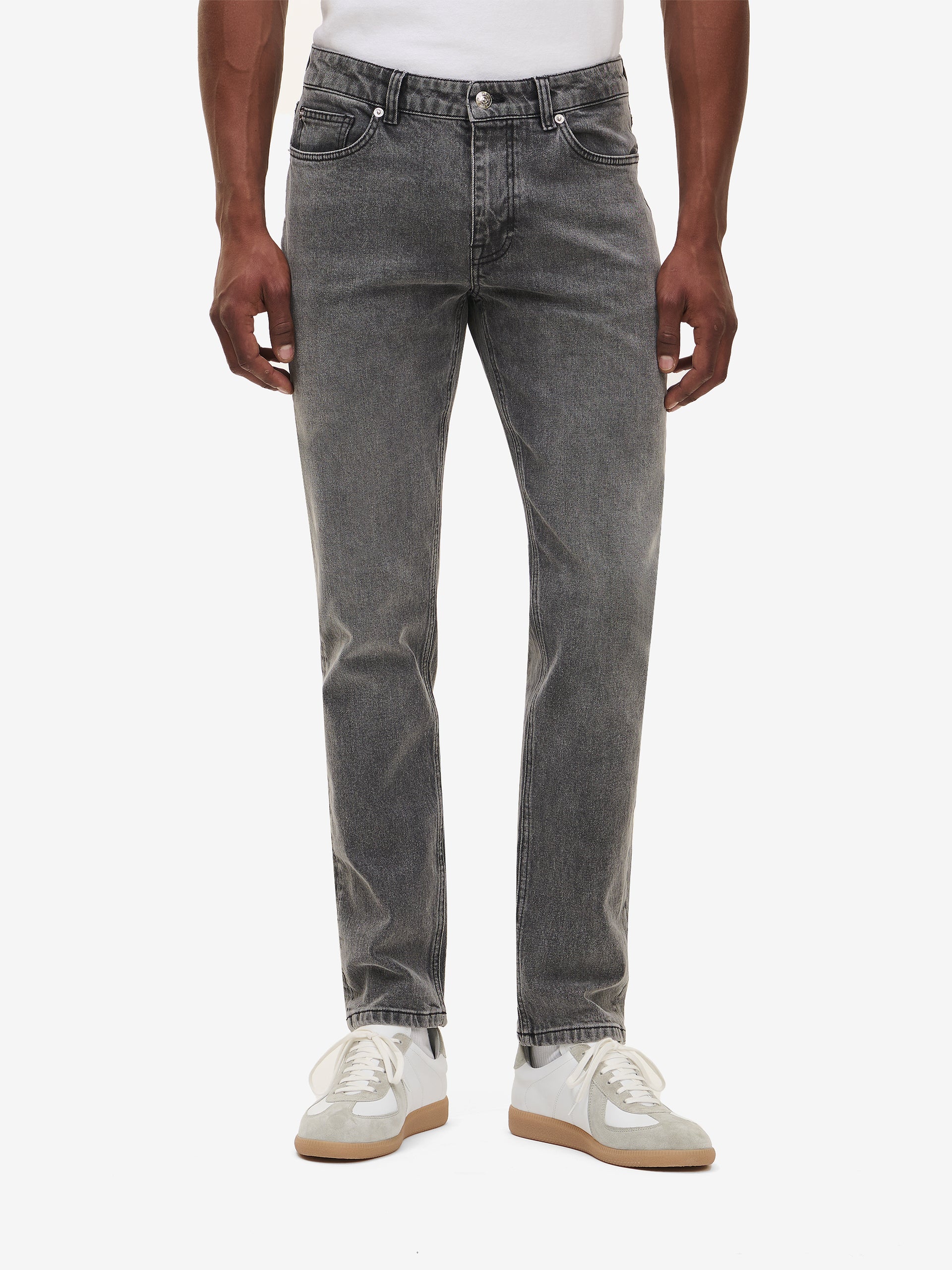 Yamane Heavyweight Denim Cotton-Stretch PA90108-GRY