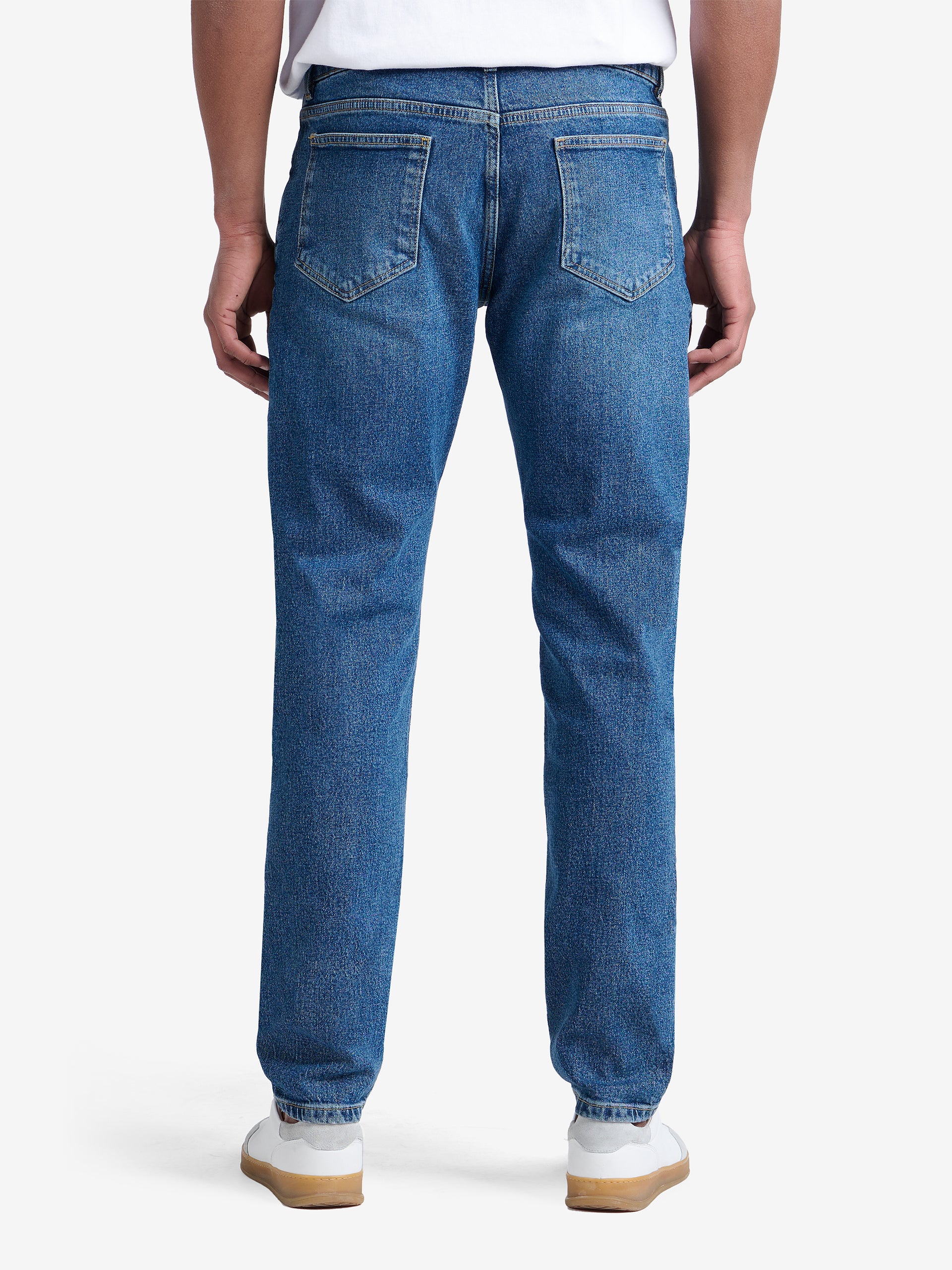 Yamane Heavyweight Denim Cotton-Stretch PA90108-MBL