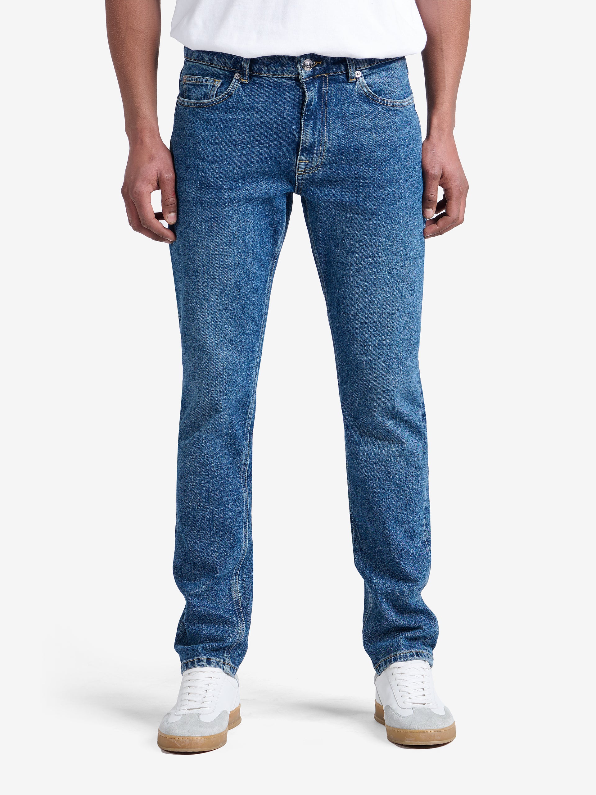 Yamane Heavyweight Denim Cotton-Stretch PA90108-MBL