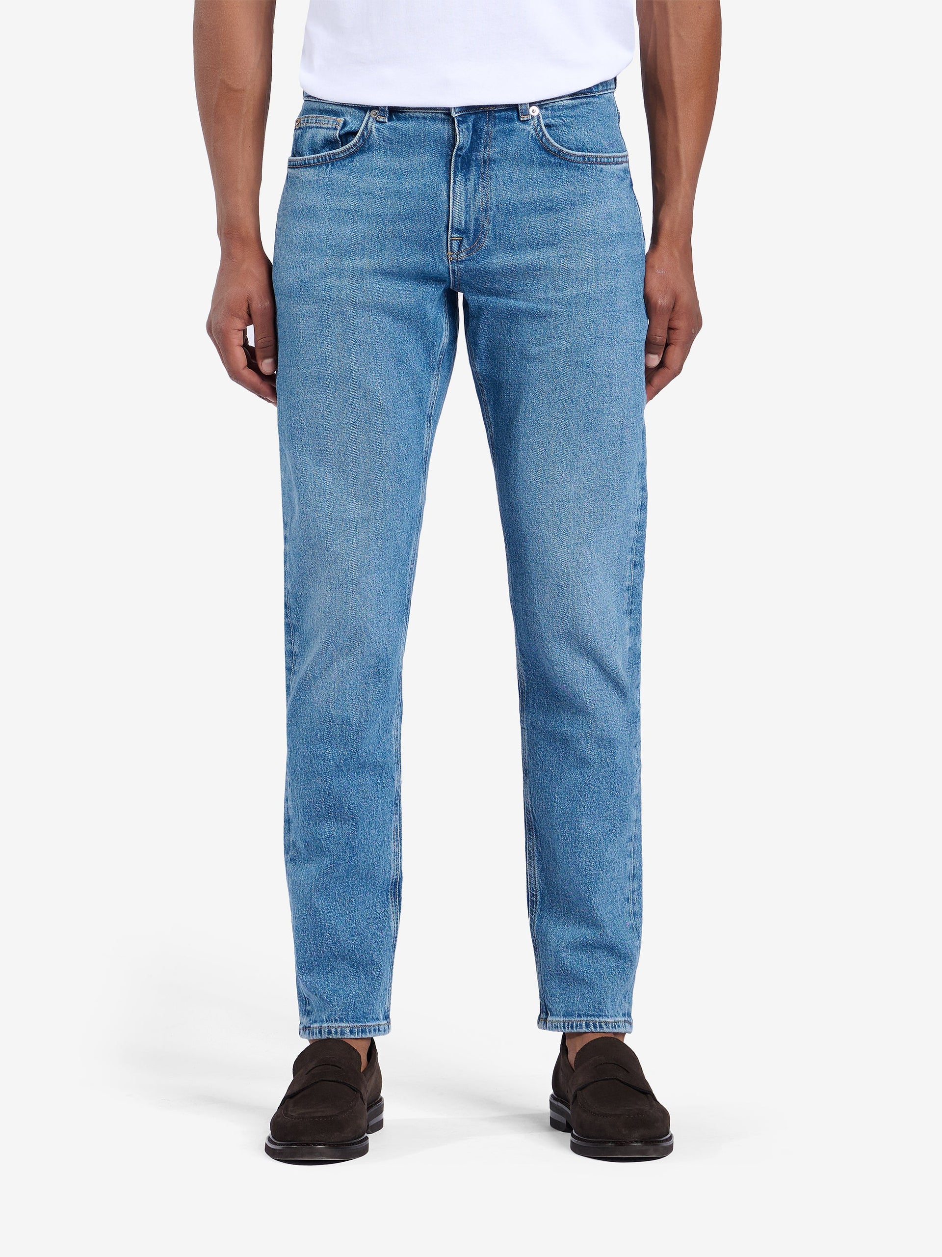 Yamane Heavyweight Denim Cotton-Stretch PA20108-MBL