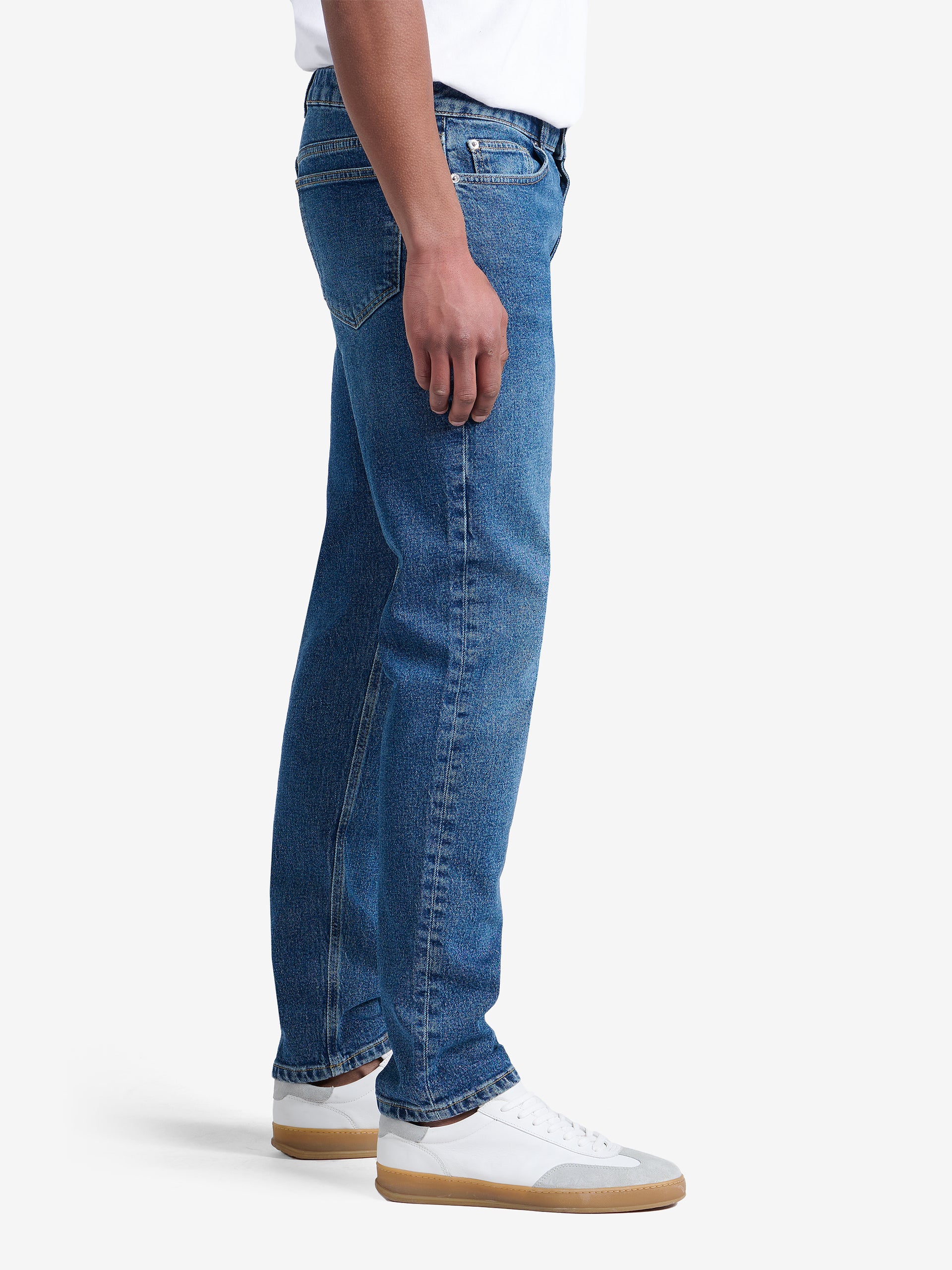 Yamane Heavyweight Denim Cotton-Stretch PA90108-MBL