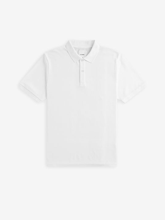 Lewis SS Cotton Pique PO01032-WHT