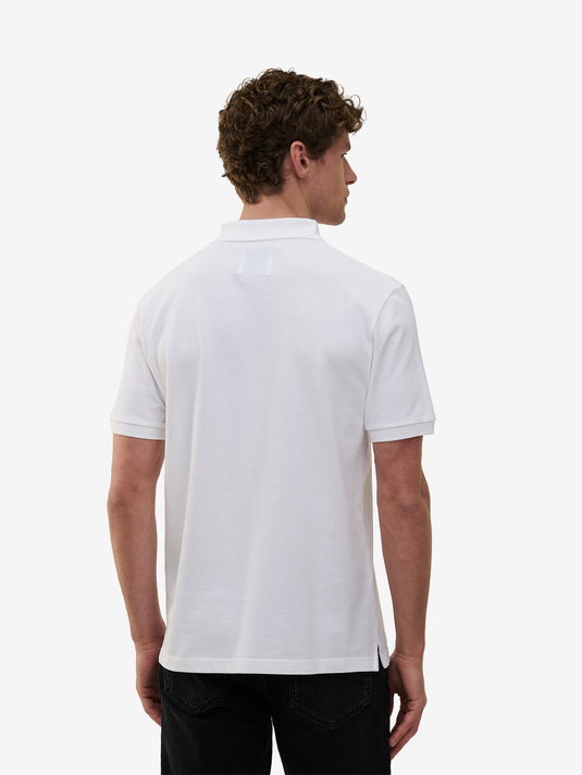 Lewis SS Cotton Pique PO01032-WHT