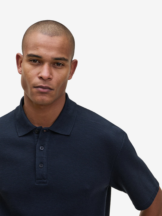 Finn Cotton Waffle PO01034-NVY