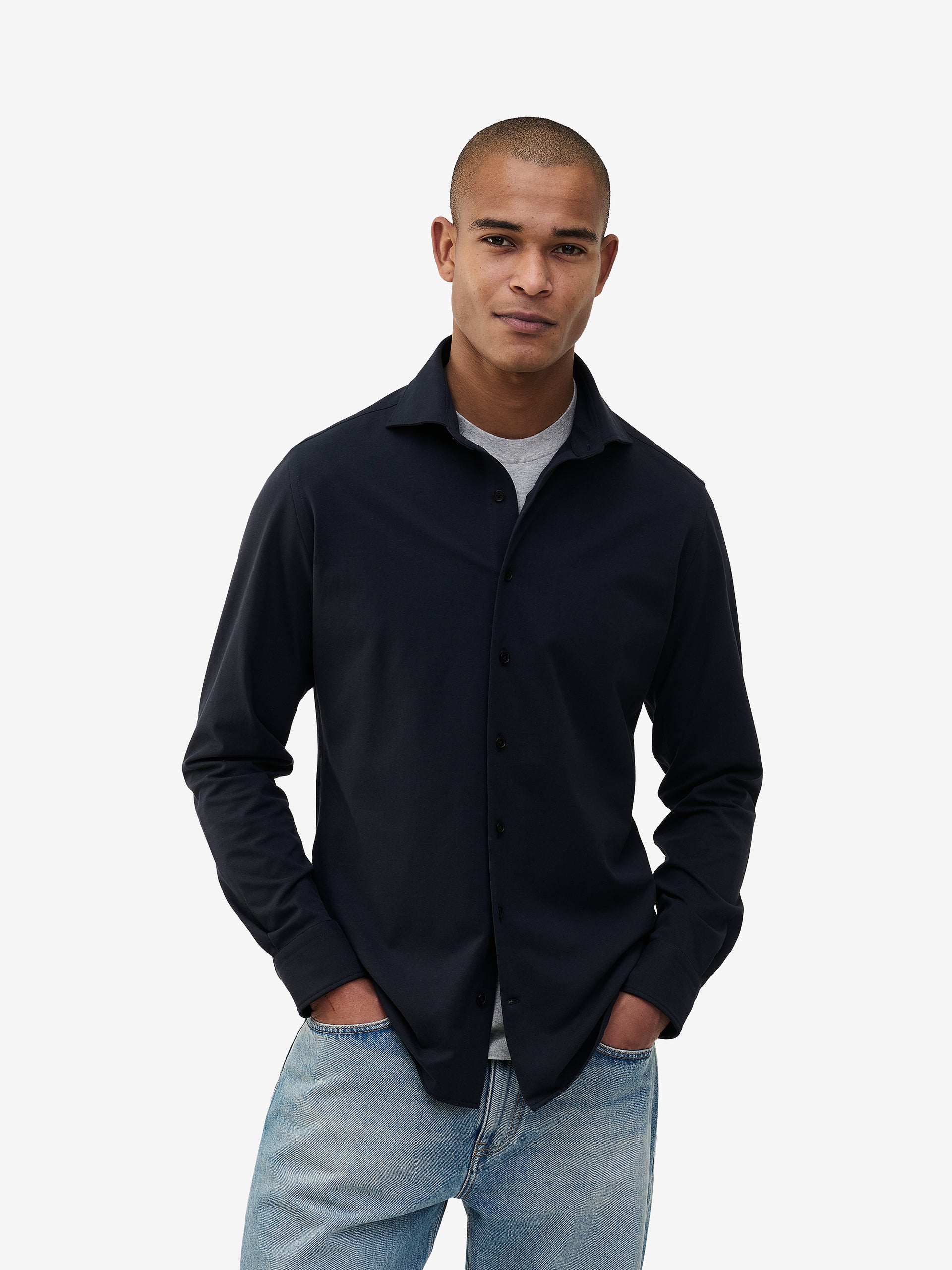 Specialist Jersey Cotton Stretch SH01002-NVY