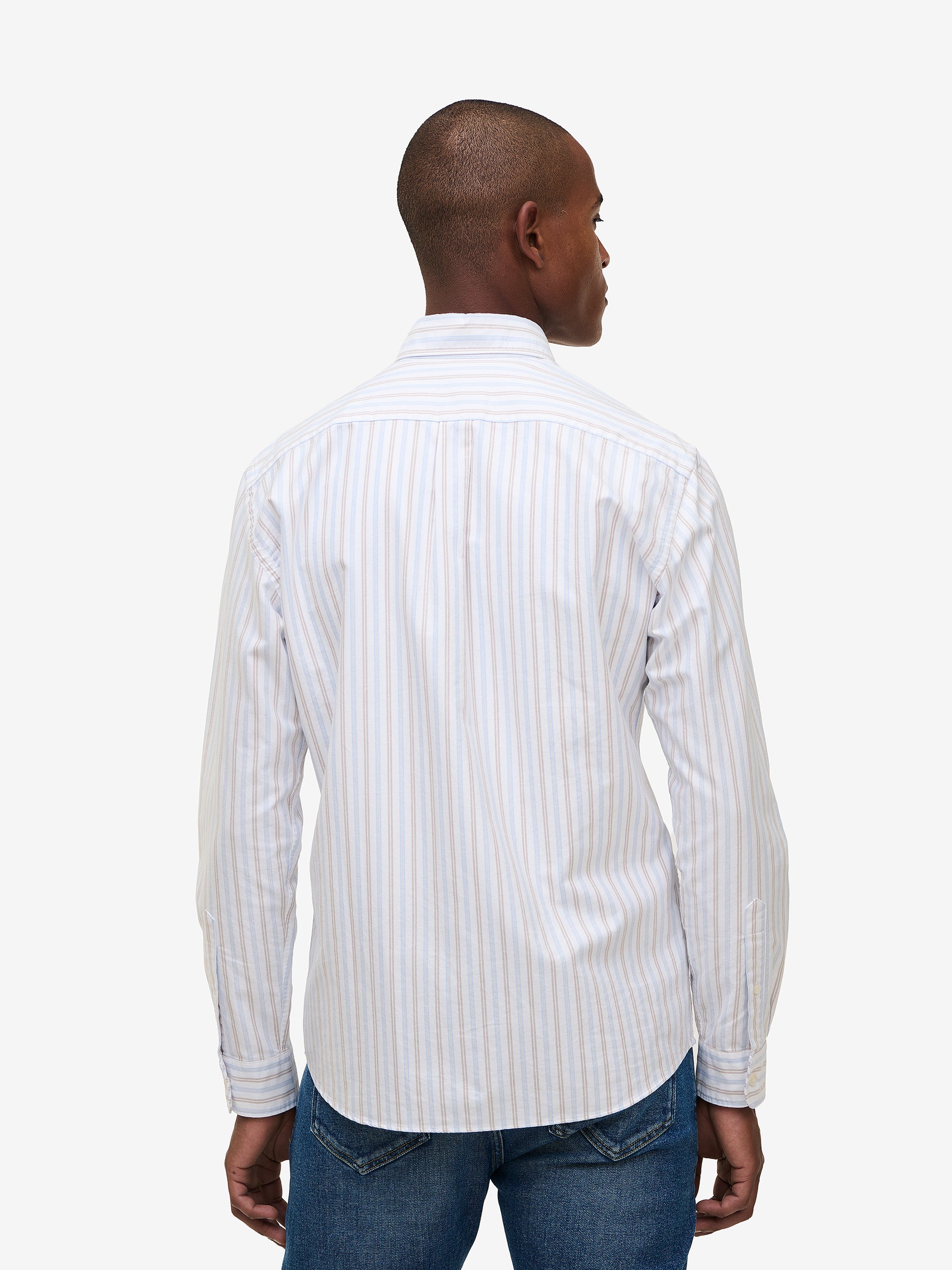 Maytown Heavyweight Oxford SH01004-BLU