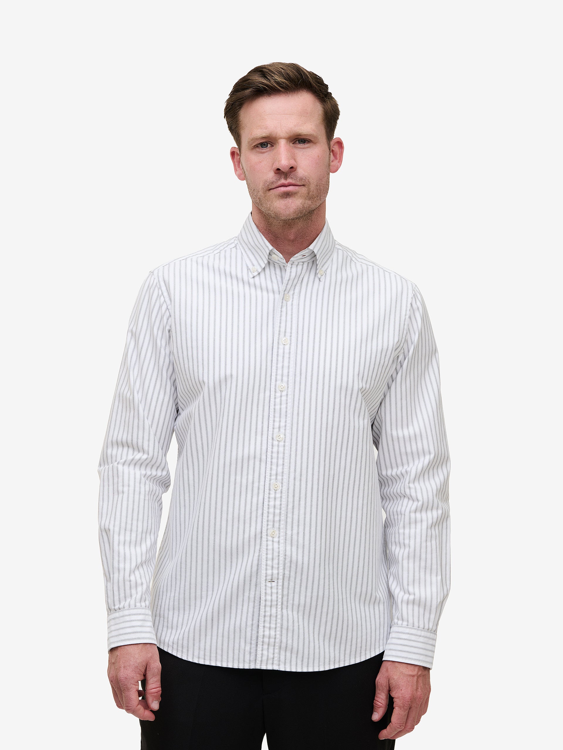 Maytown Heavyweight Oxford SH01004-BRW