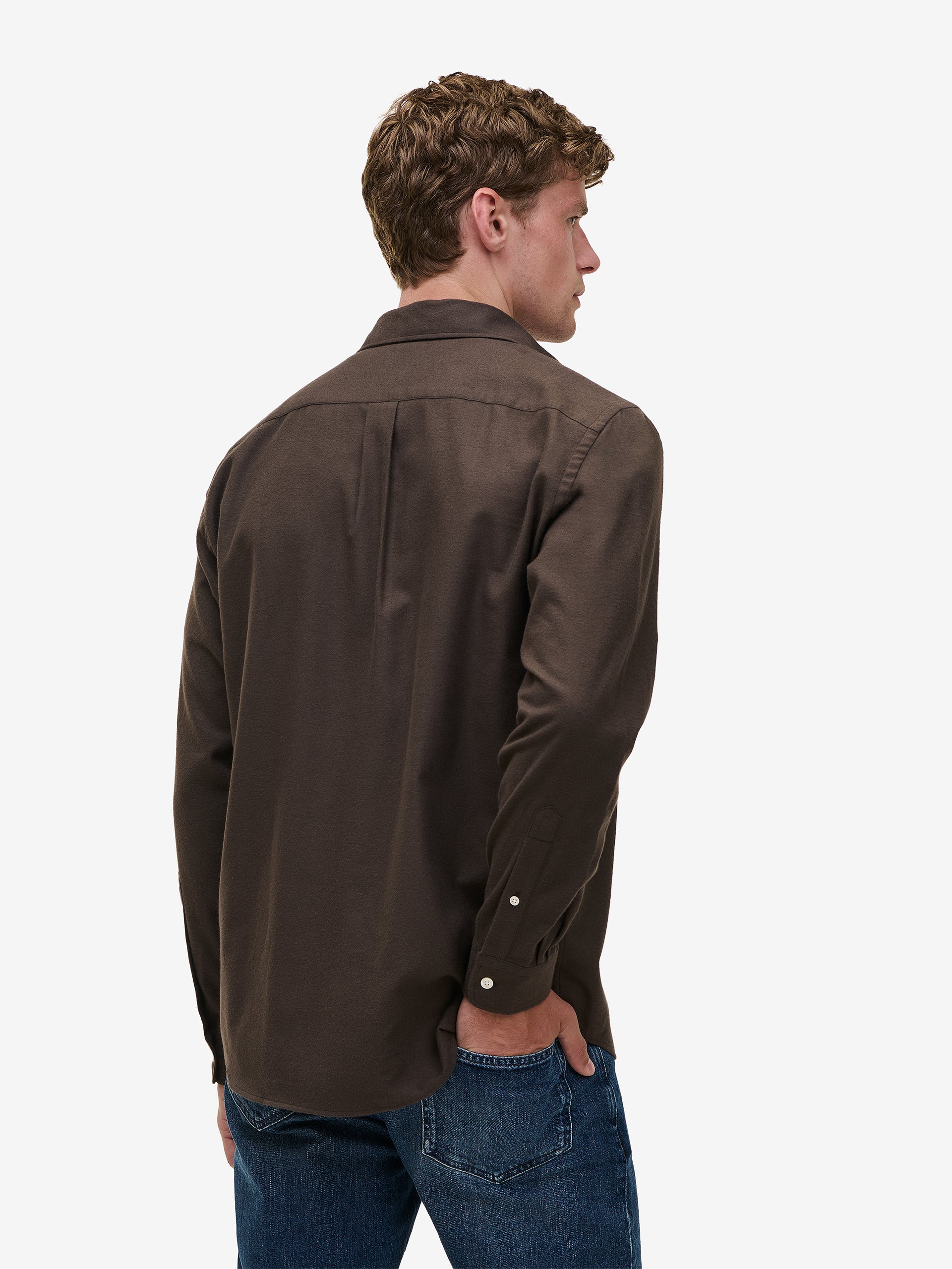 Maytown Brushed Cotton SH01011-DBR