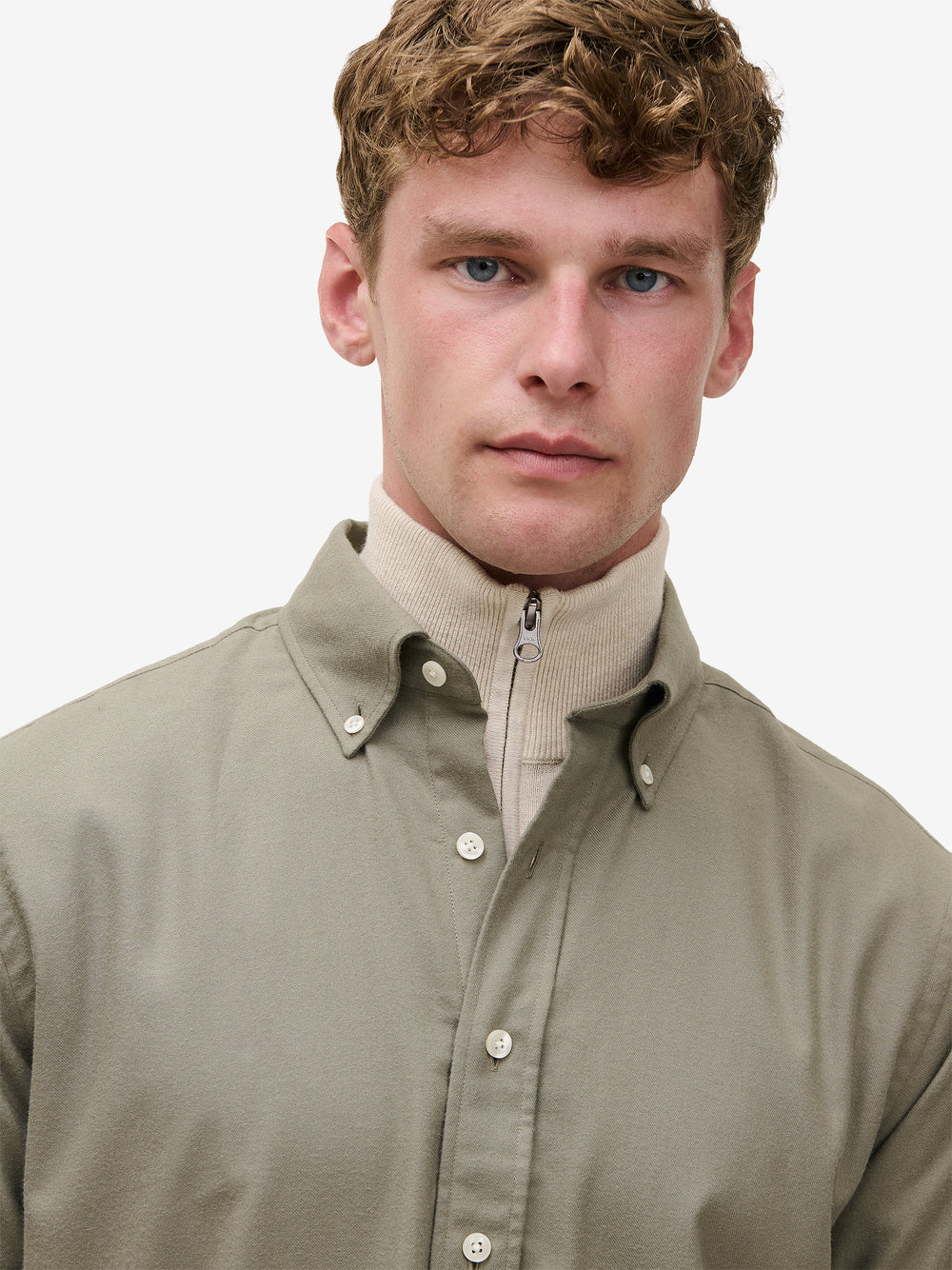 Maytown Brushed Cotton SH01011-OLV