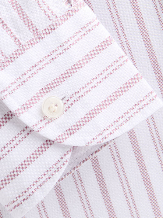 Specialist Oxford Cotton Ticking Stripe SH01013-MAU