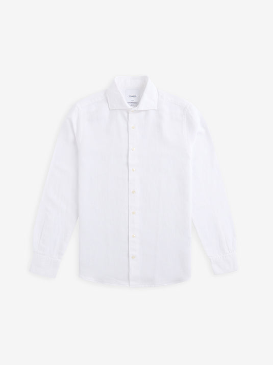 Specialist Cotton Linen SH01014-WHT