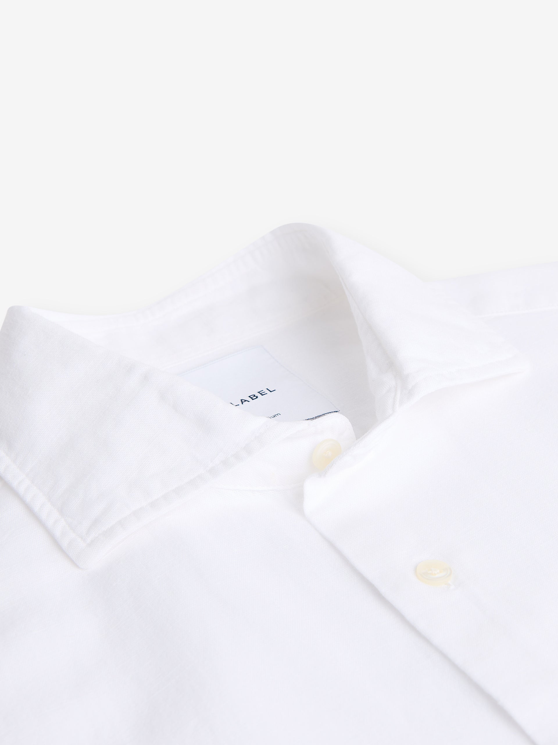 Specialist Cotton Linen SH01014-WHT