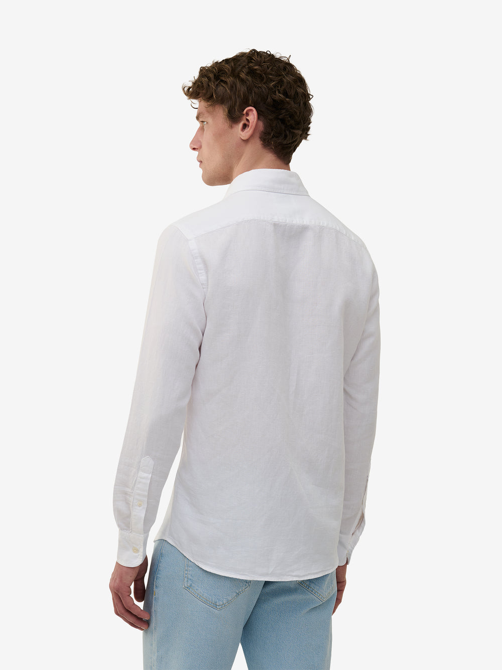 Specialist Cotton Linen SH01014-WHT