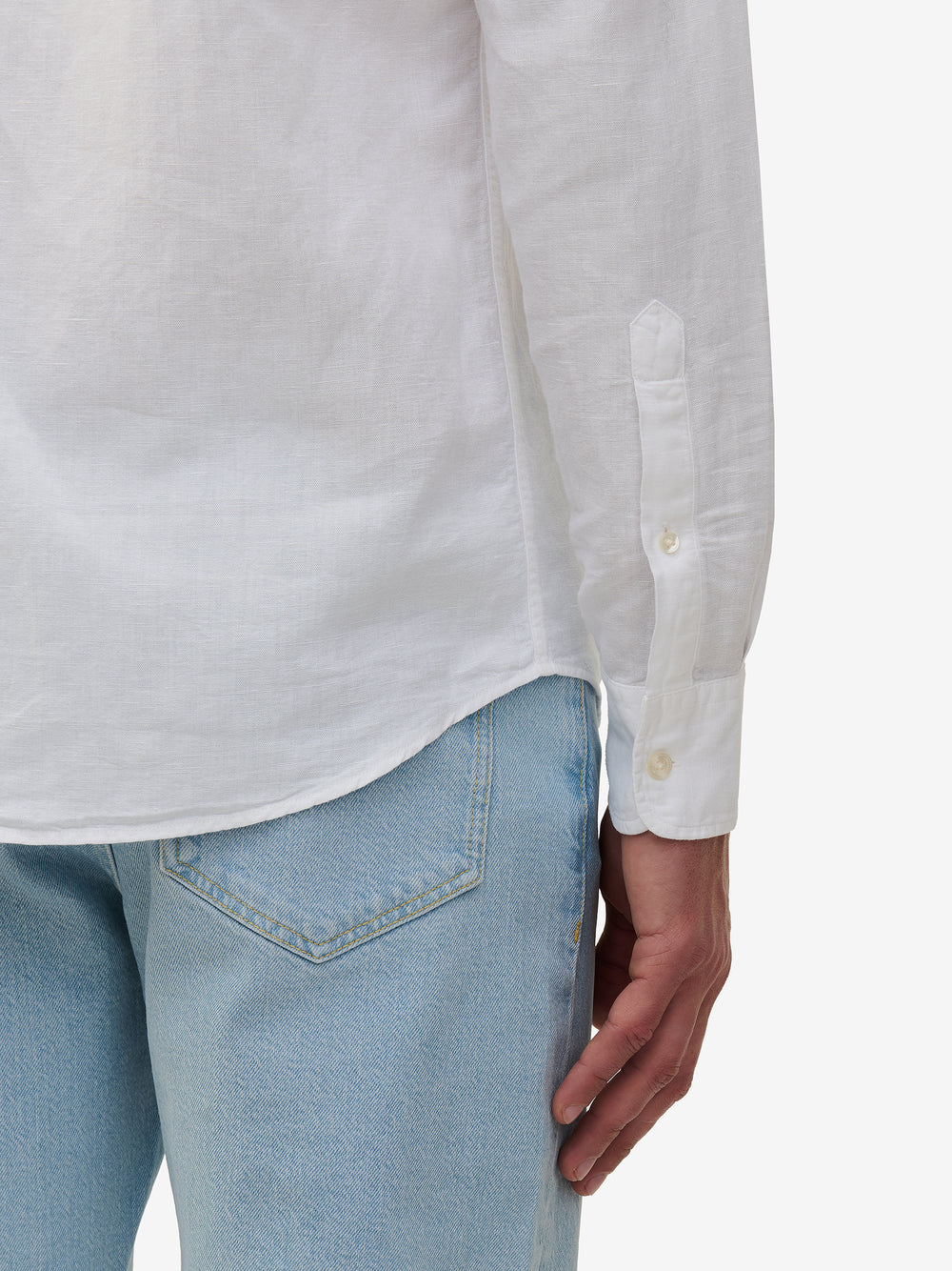 Specialist Cotton Linen SH01014-WHT