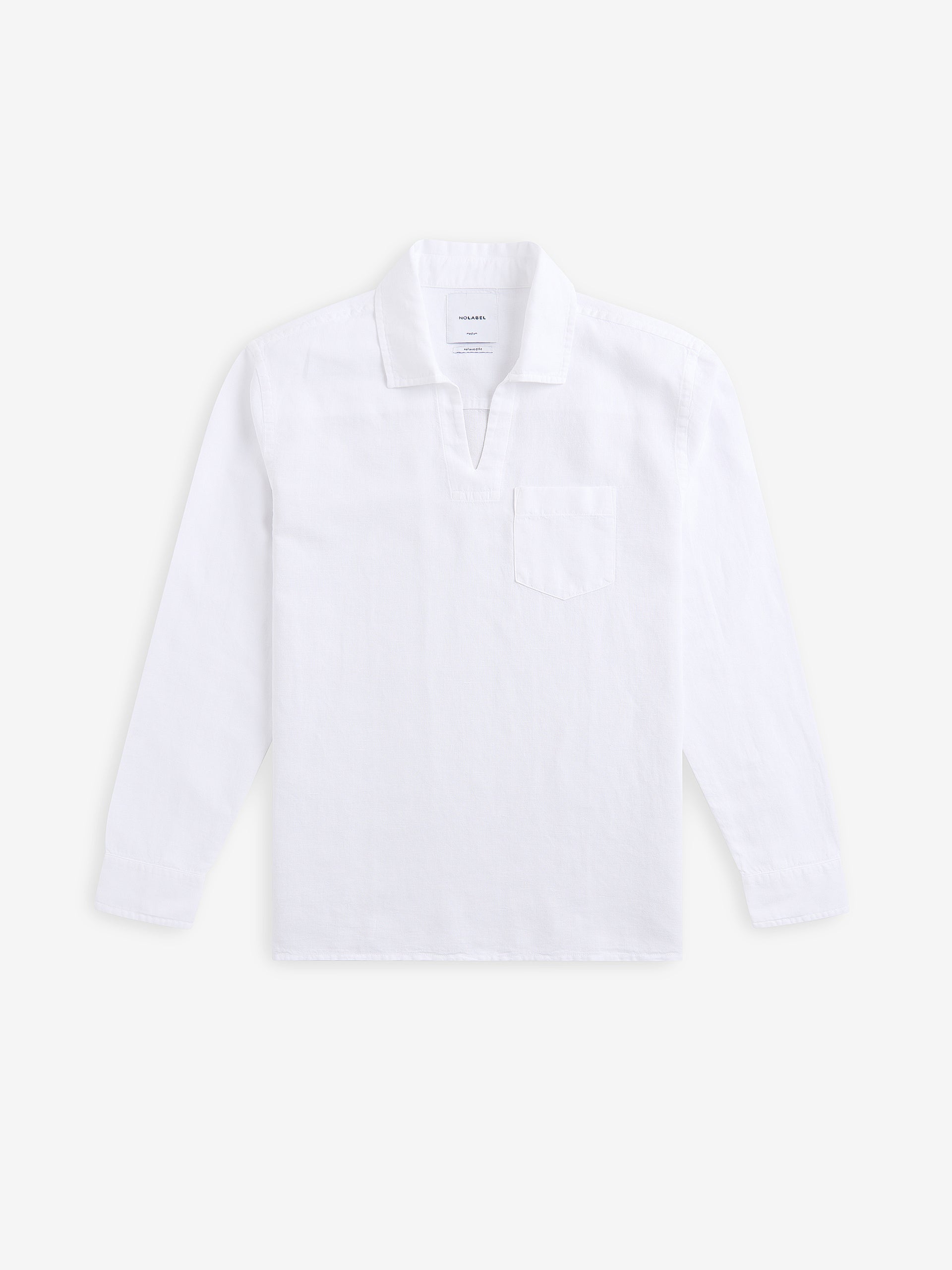 Ashfield Cotton Linen SH01020-WHT