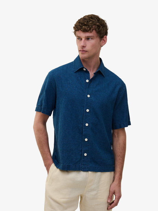 Durban Cotton Linen SH01021-BLU