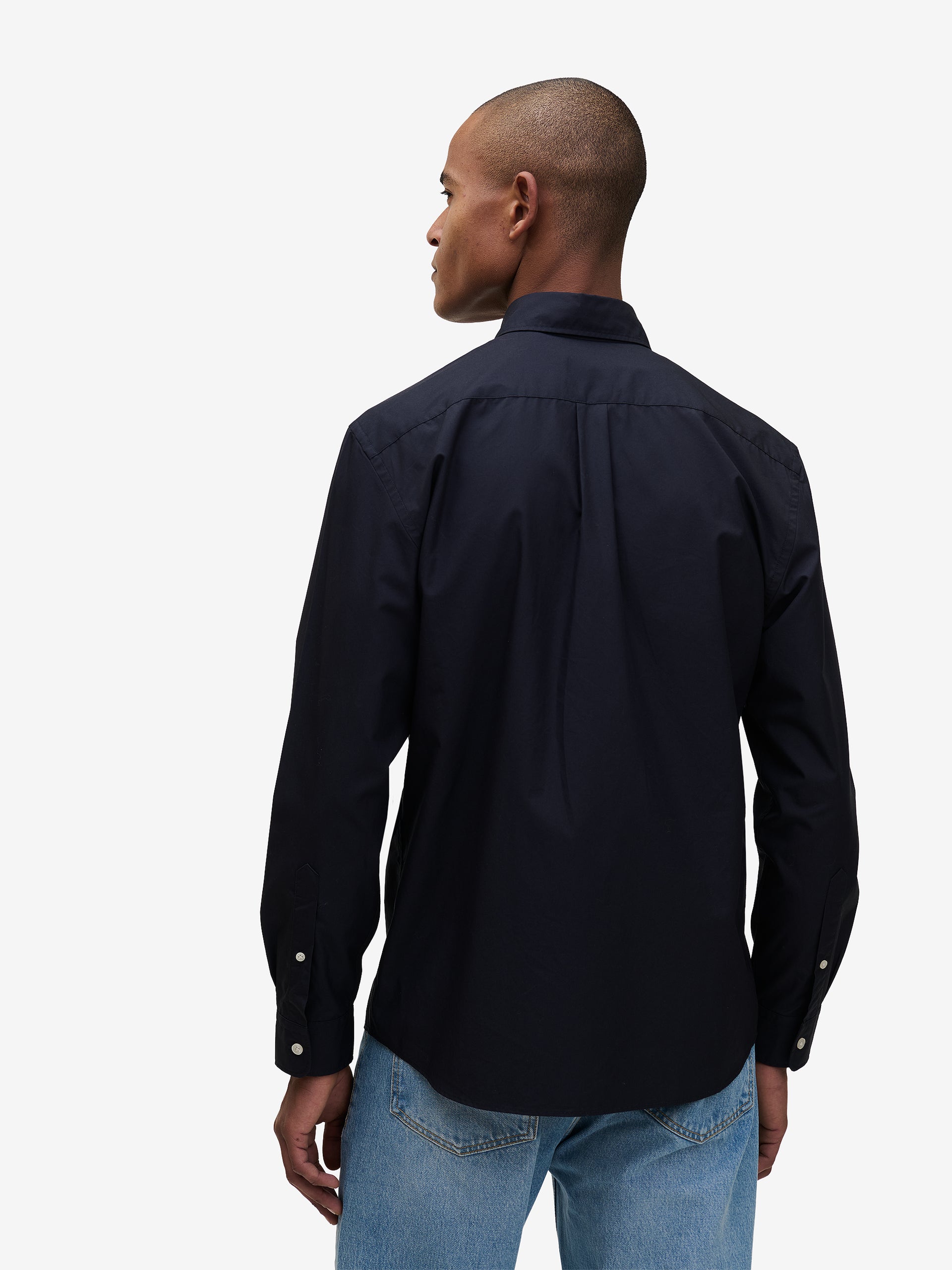 Maytown Cotton Poplin SH01026-NVY