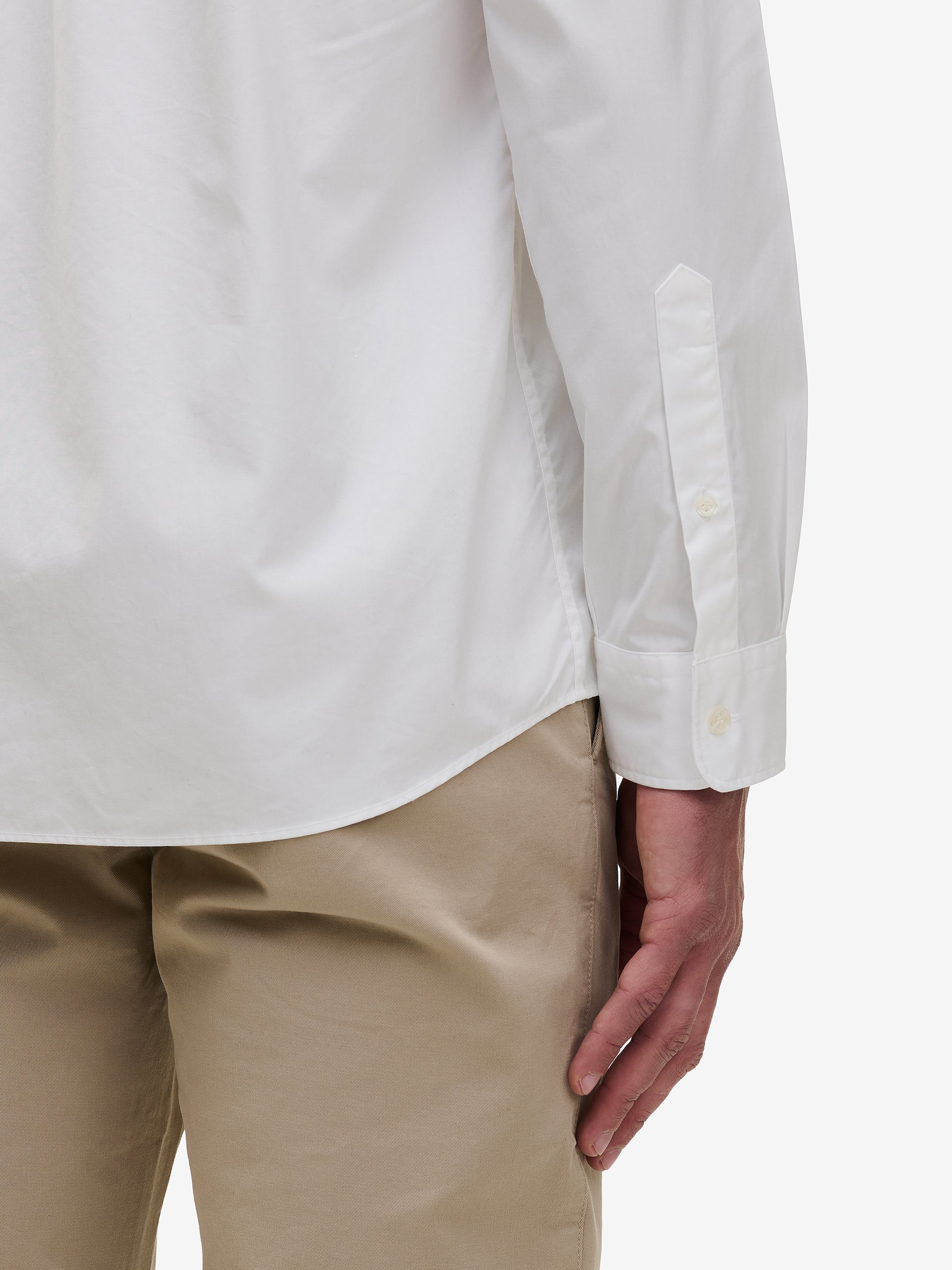 Maytown Cotton Poplin SH01026-WHT