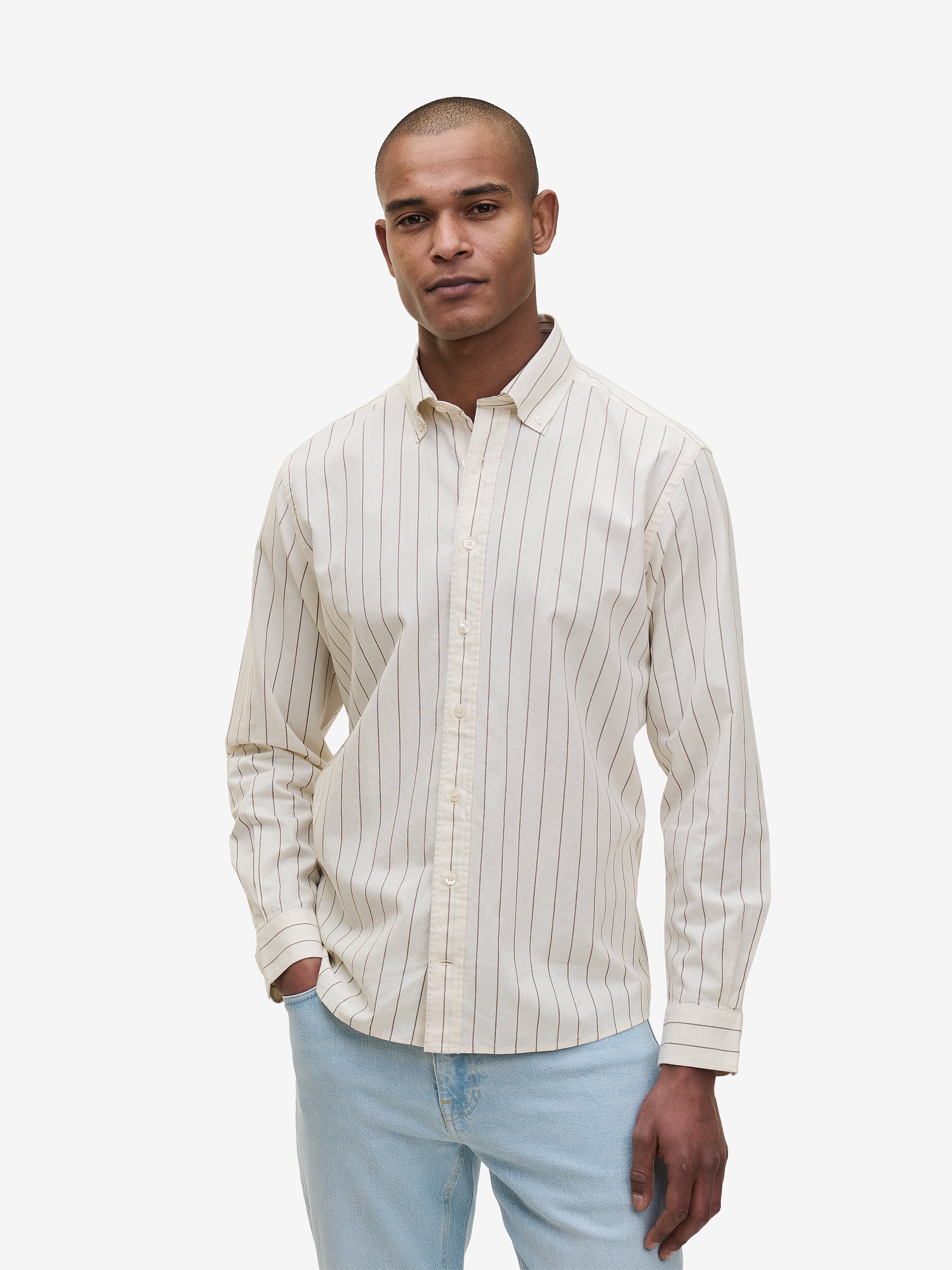 Maytown Cotton Linen Stripe SH01027-DTA