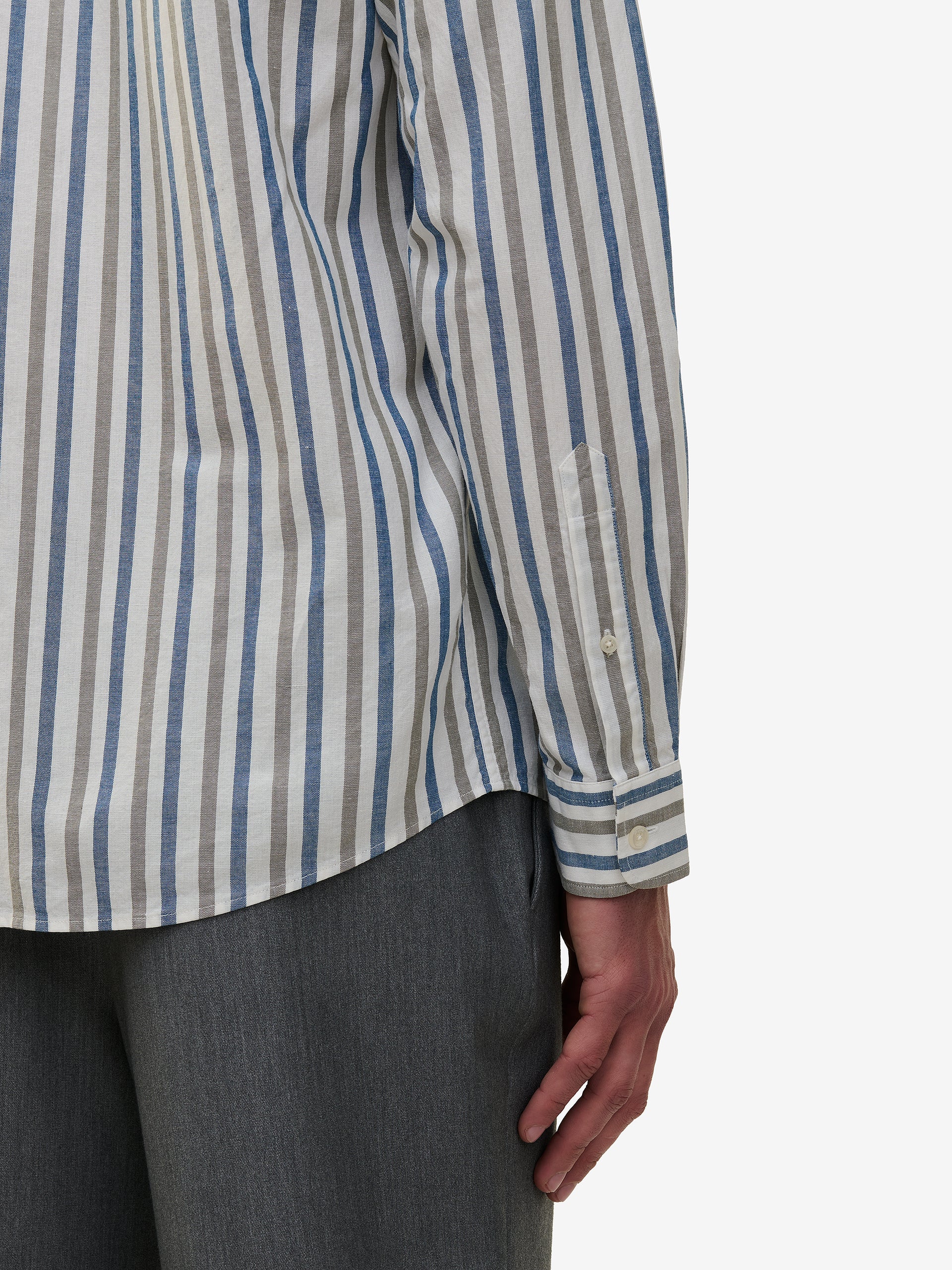 Brookvale Cotton Linen Stripe SH01030-BGS