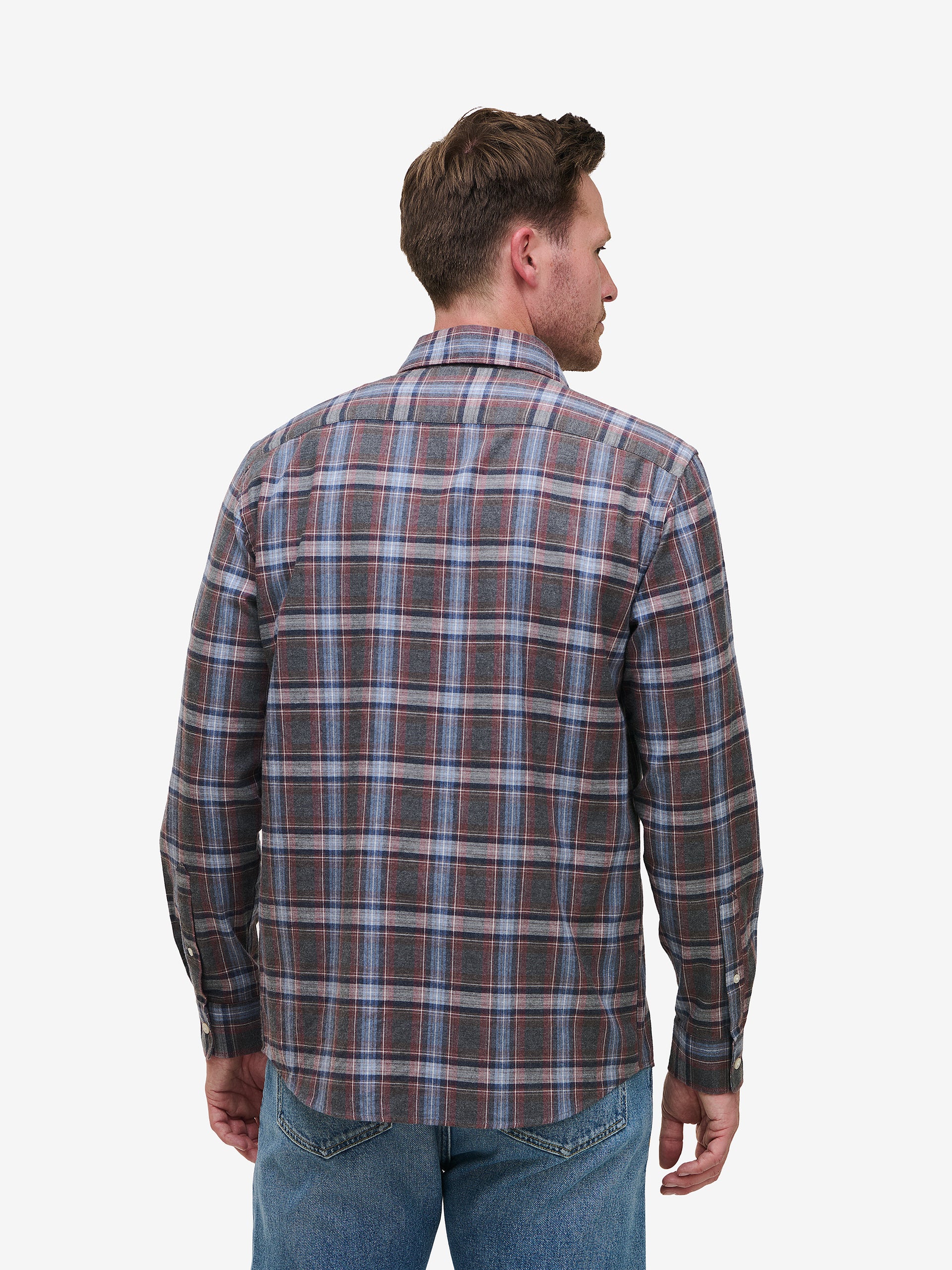 Brookvale NP Cotton Check SH01035-GRY
