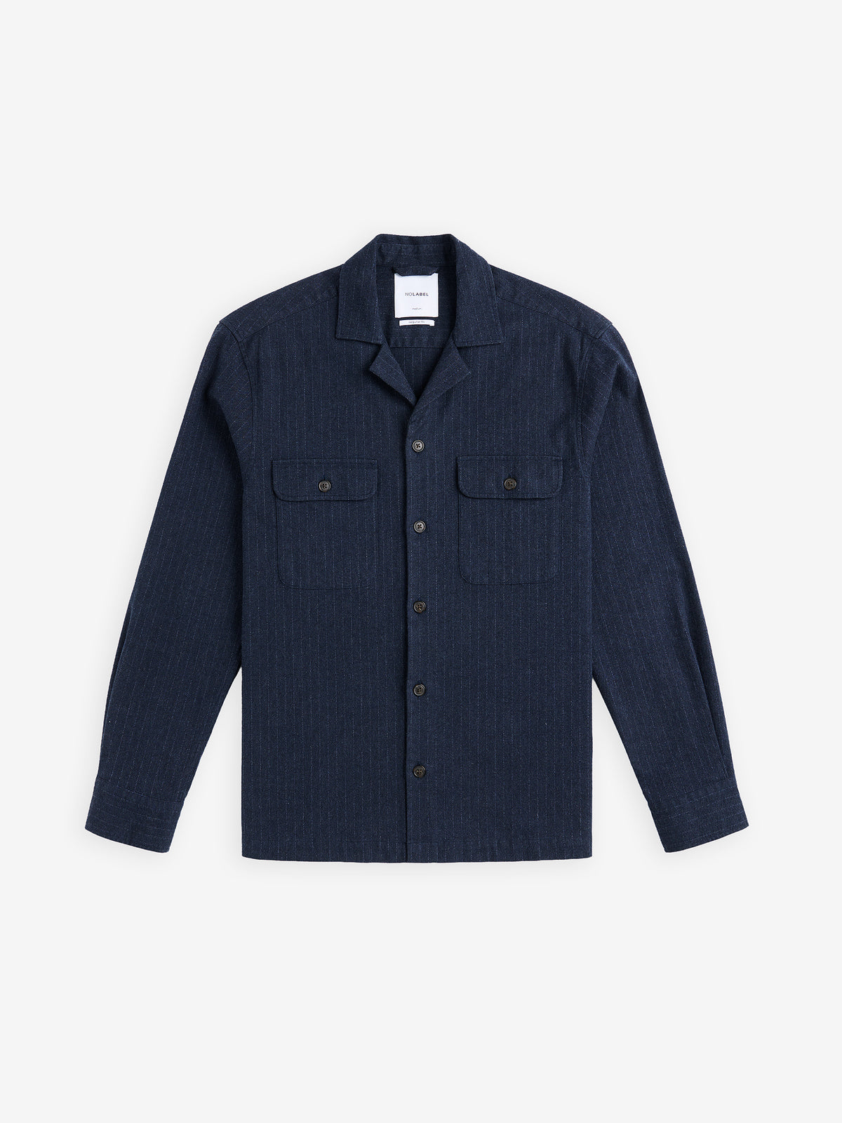 Jason Cotton Stripe Stretch SH01042-BLU