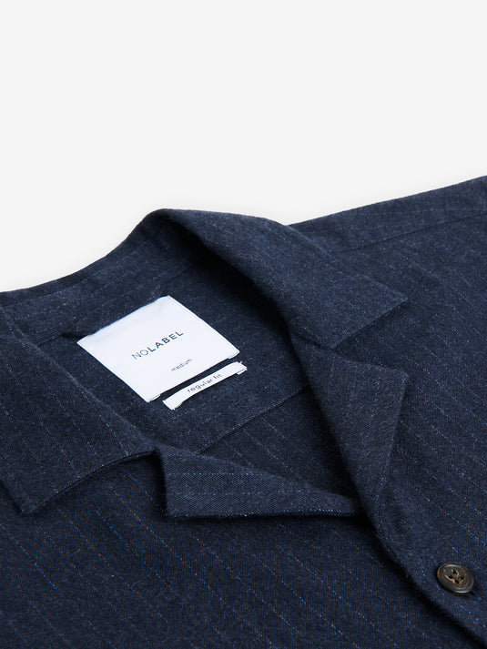 Jason Cotton Stripe Stretch SH01042-BLU