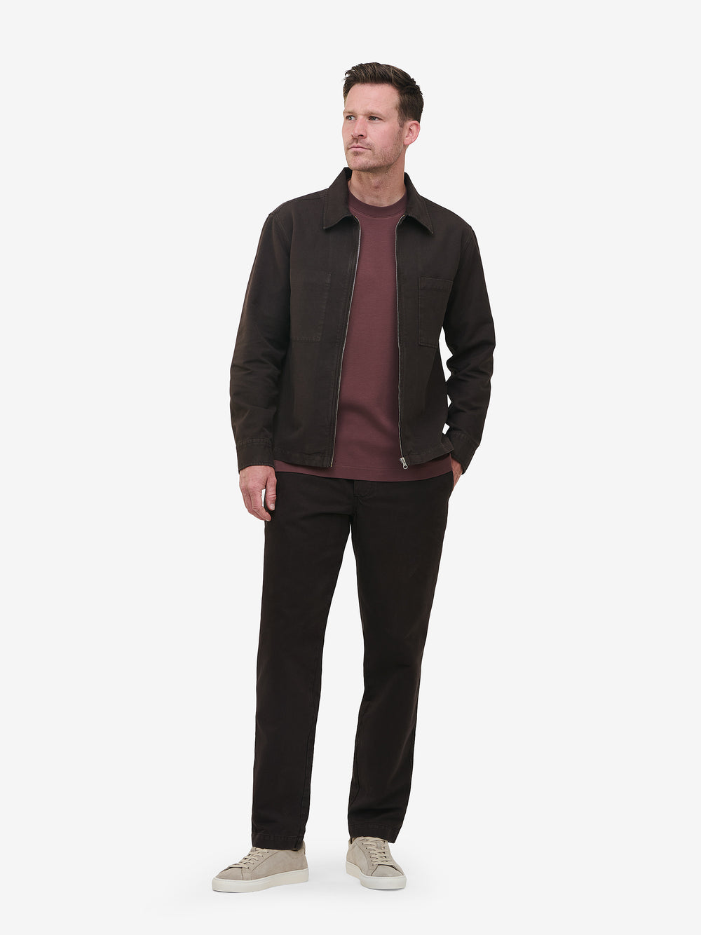 Phillip Soft Cotton SH01047-DBR