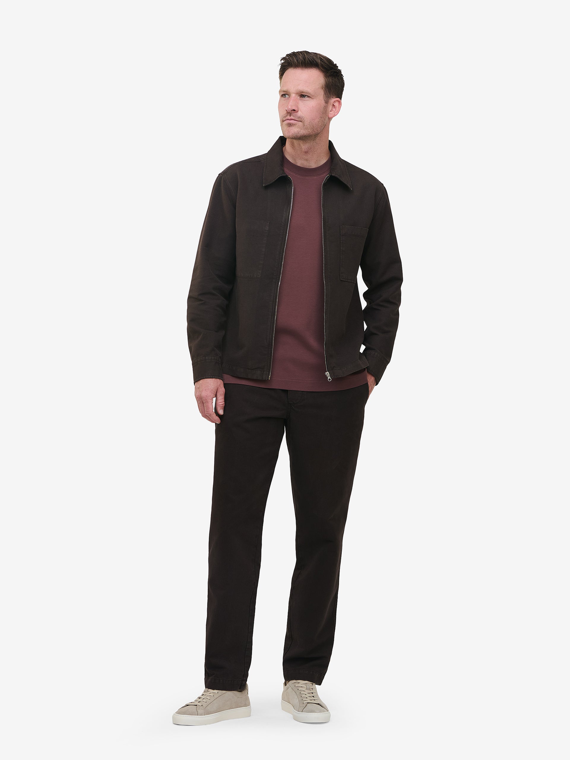 Phillip Soft Cotton SH01047-DBR