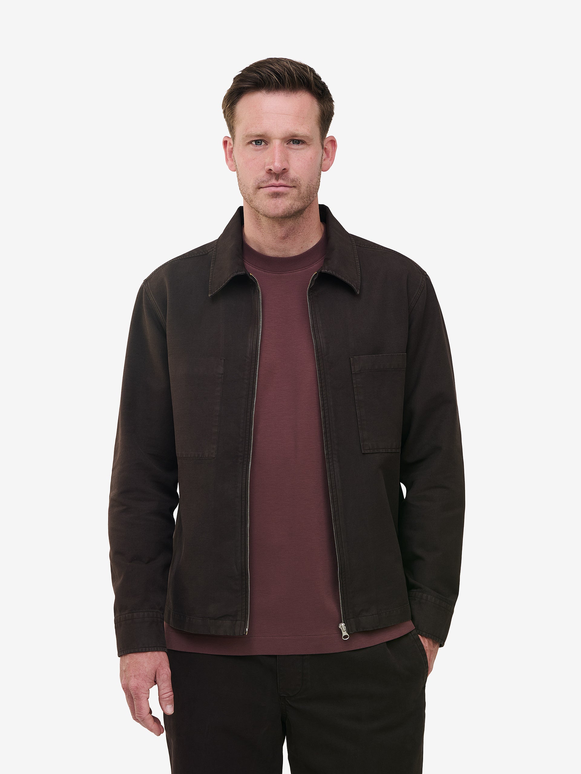 Phillip Soft Cotton SH01047-DBR
