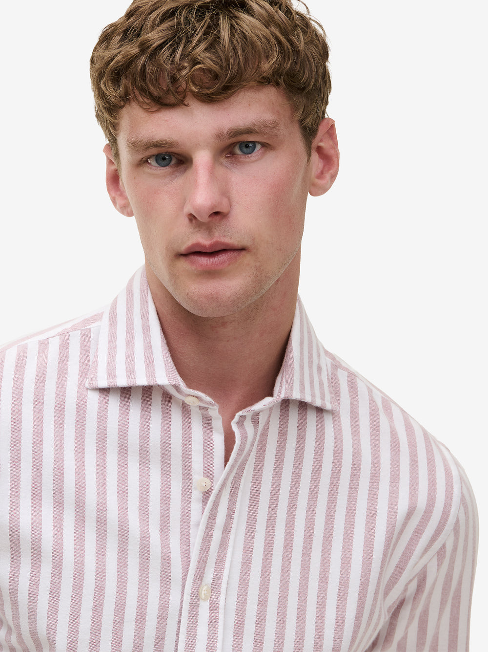 Specialist Placket Striped Brushed Cotton SH20233-BRG