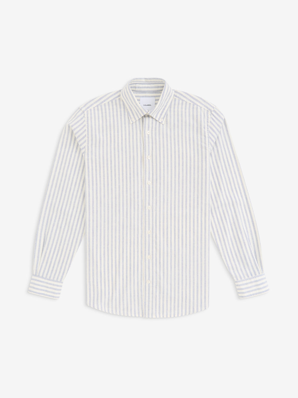 Maytown Brushed Striped Cotton-Linen SH20236-NVY