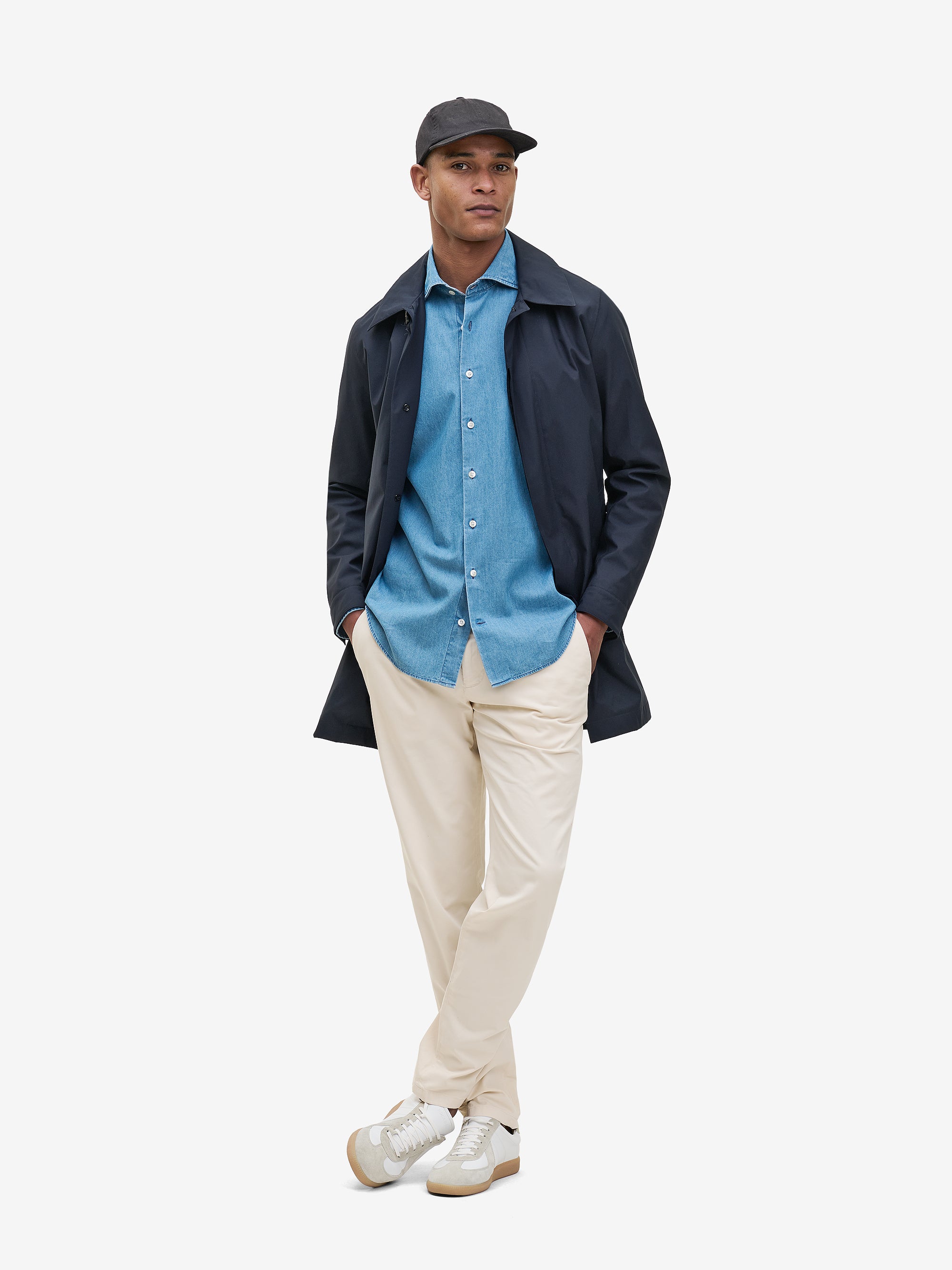Specialist Indigo Denim Slim Fit Shirt | No Label