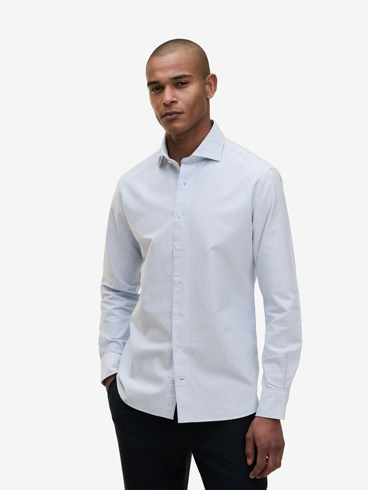 Specialist Striped Oxford Cotton SH90170-LBL