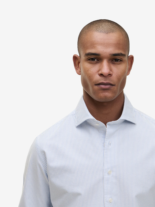 Specialist Striped Oxford Cotton SH90170-LBL