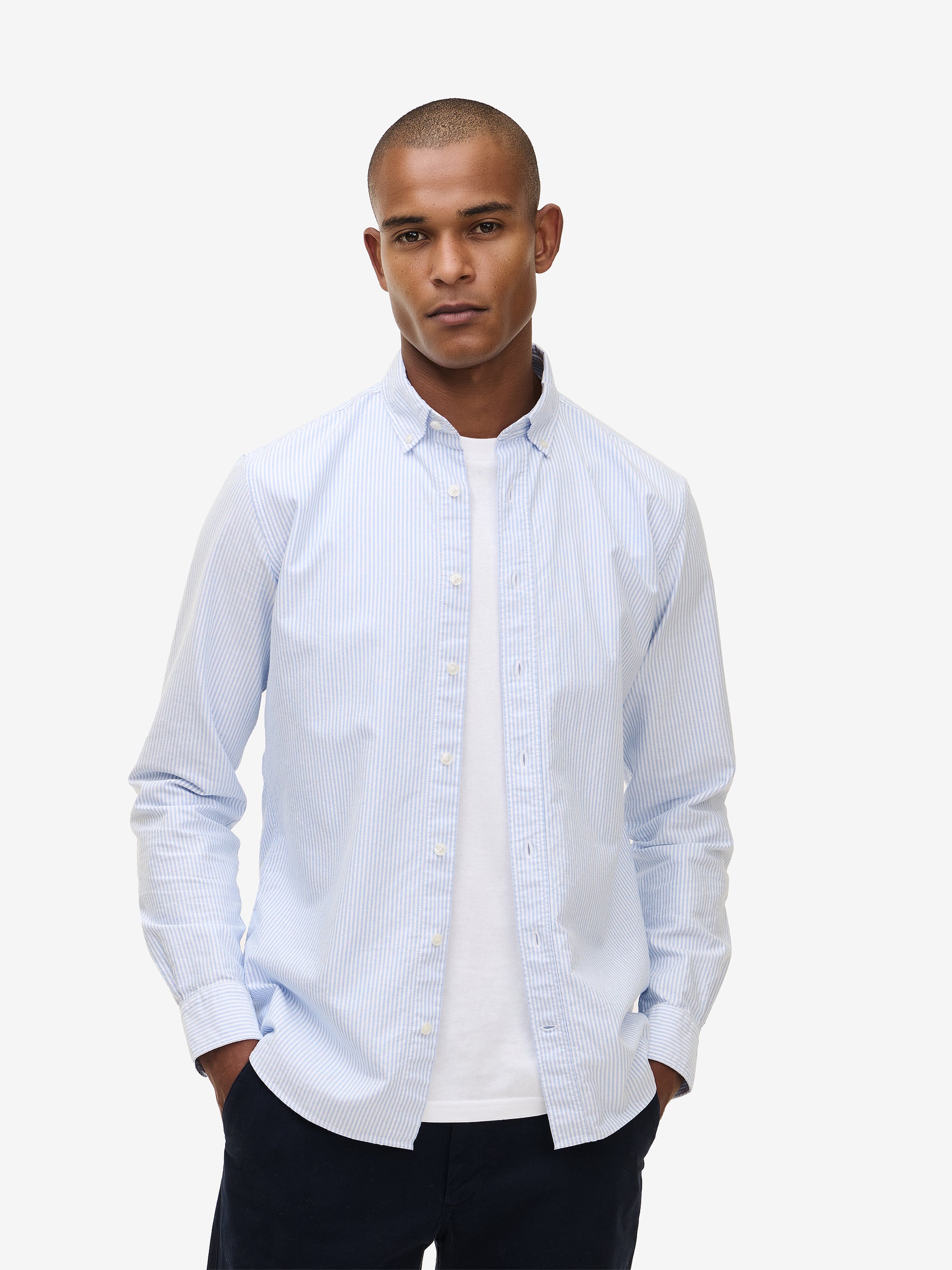 Felix Striped Oxford Cotton SH90172-LBL