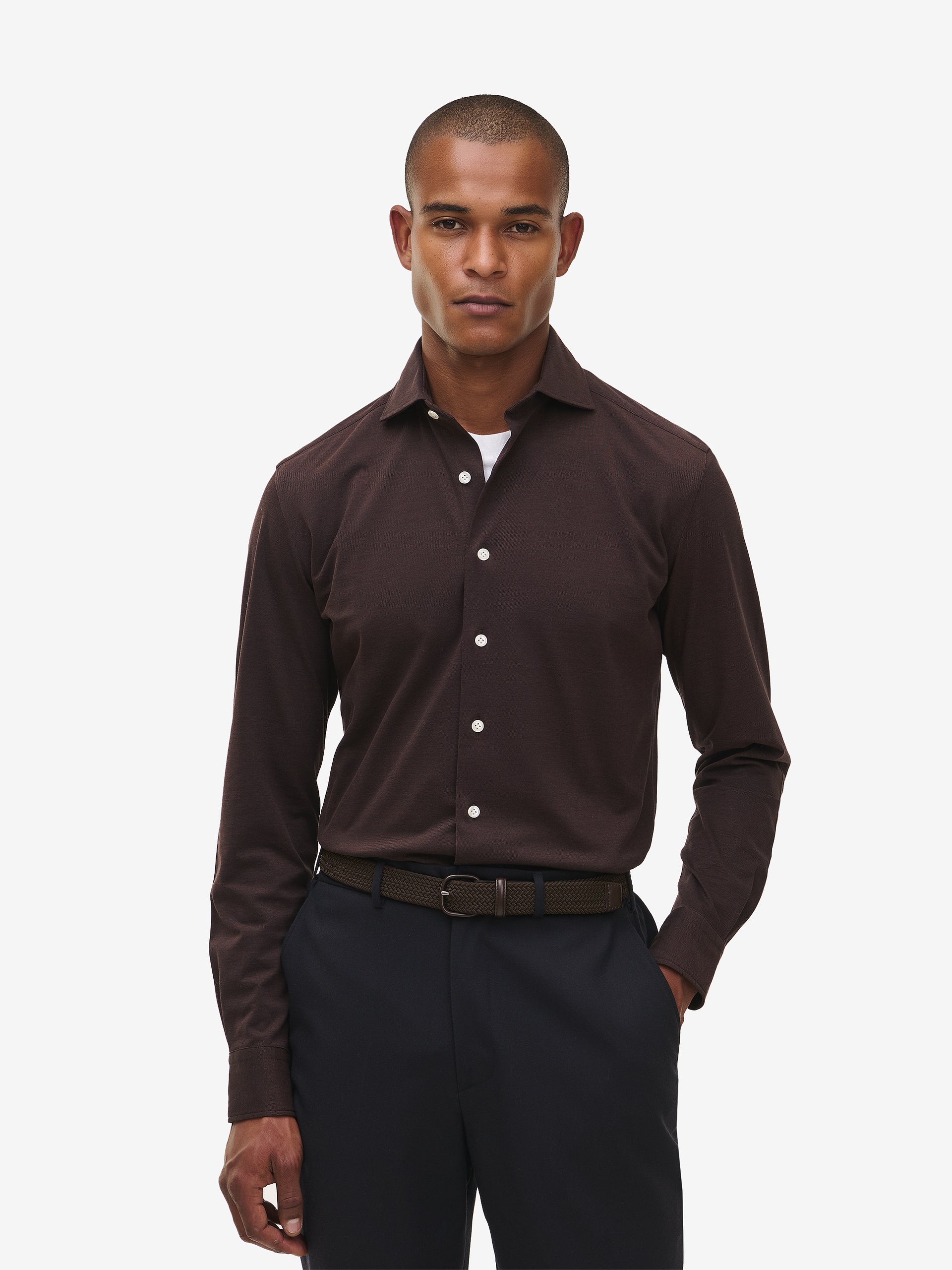 Specialist Knitted Cotton SH90173-DBR